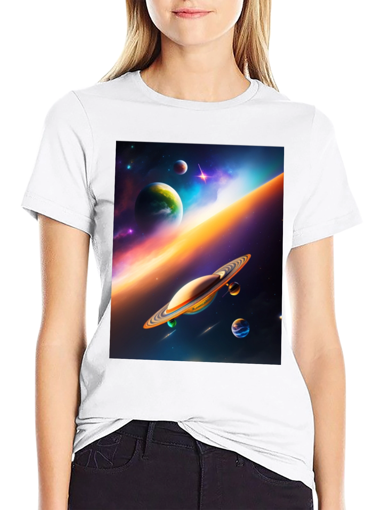 Space Skate T-Shirt: Intergalactic Style