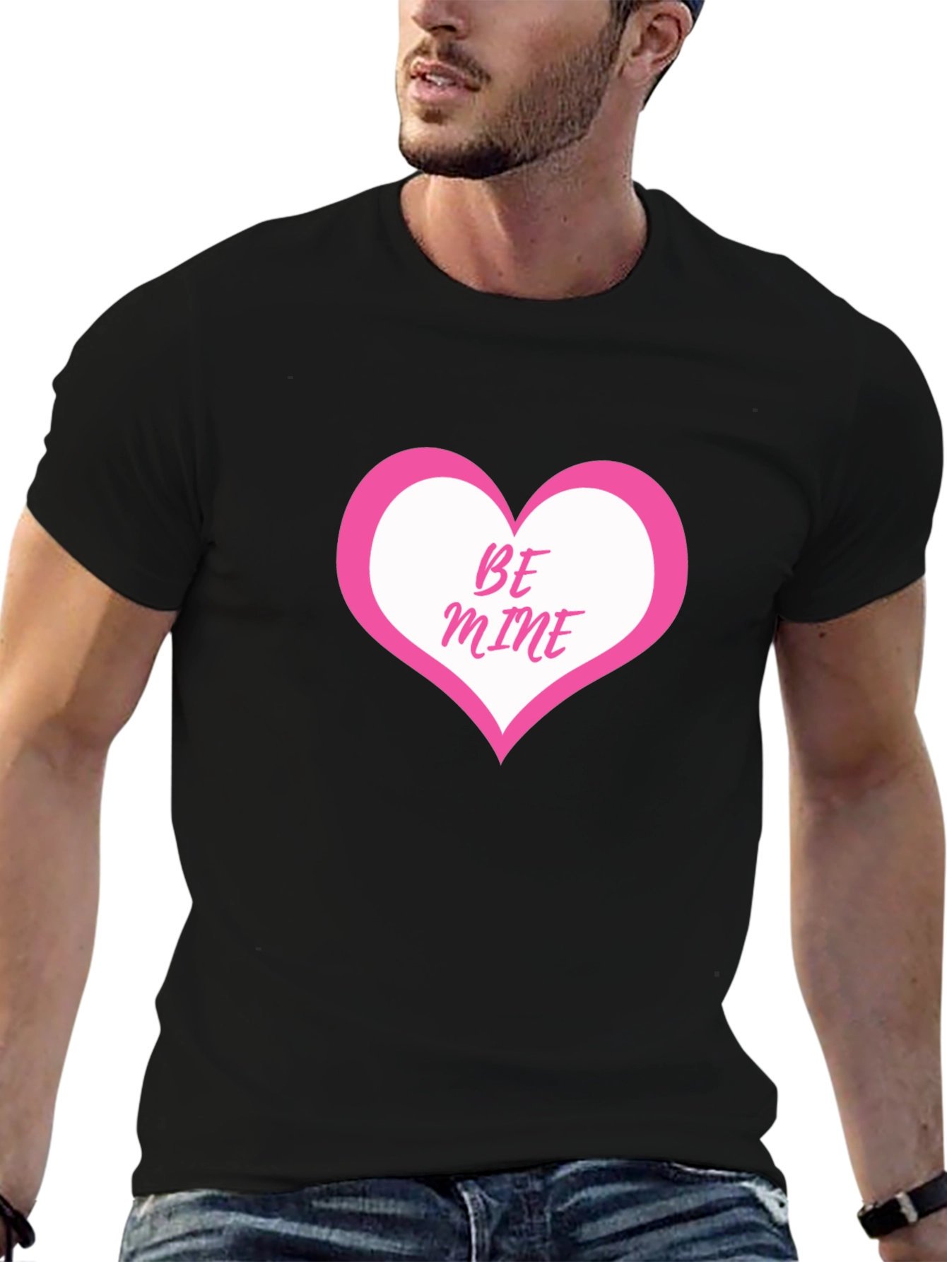 Be Mine Heart T-Shirt - Valentines Day Tee