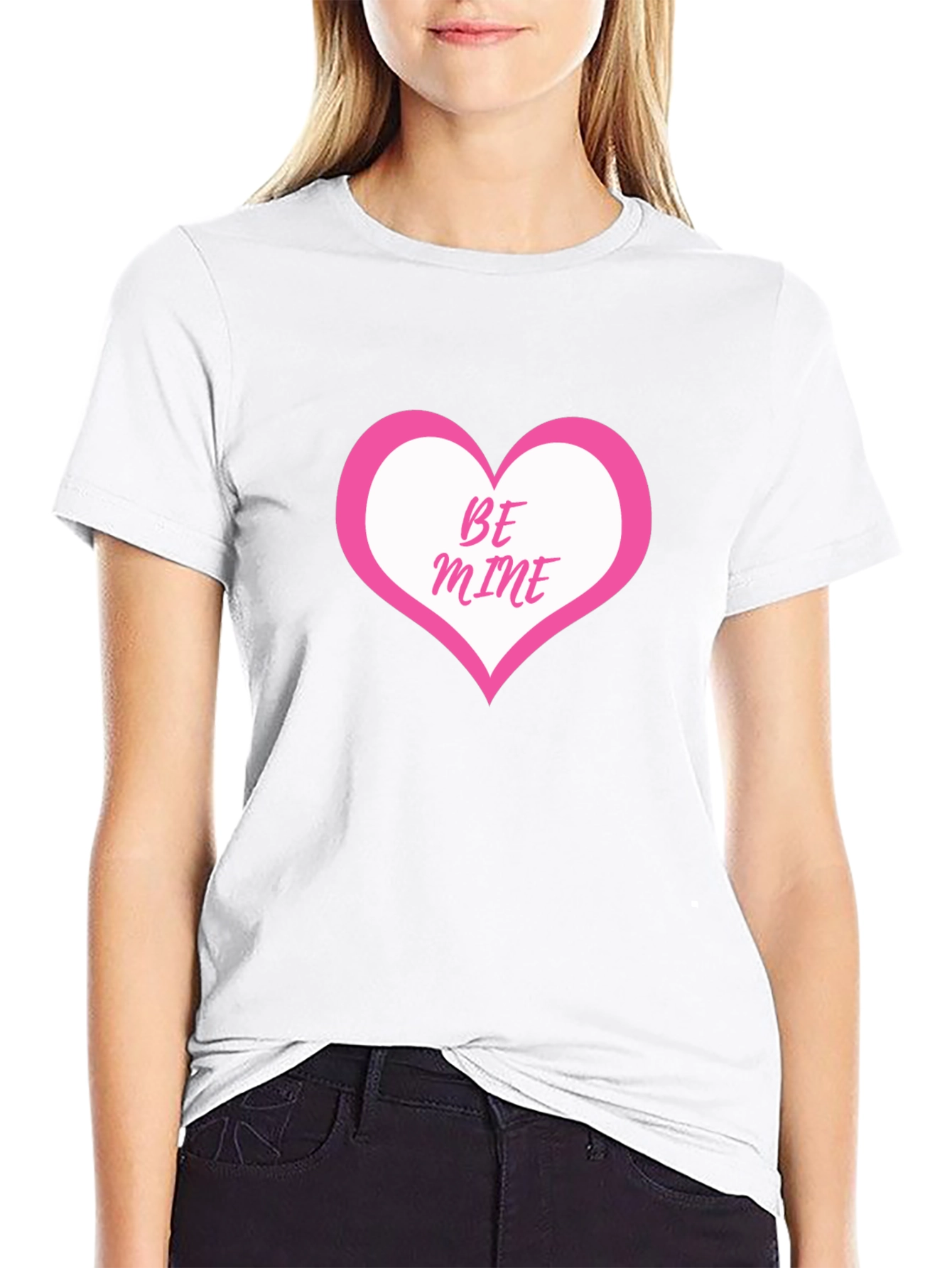 Be Mine Heart T-Shirt - Valentines Day Tee
