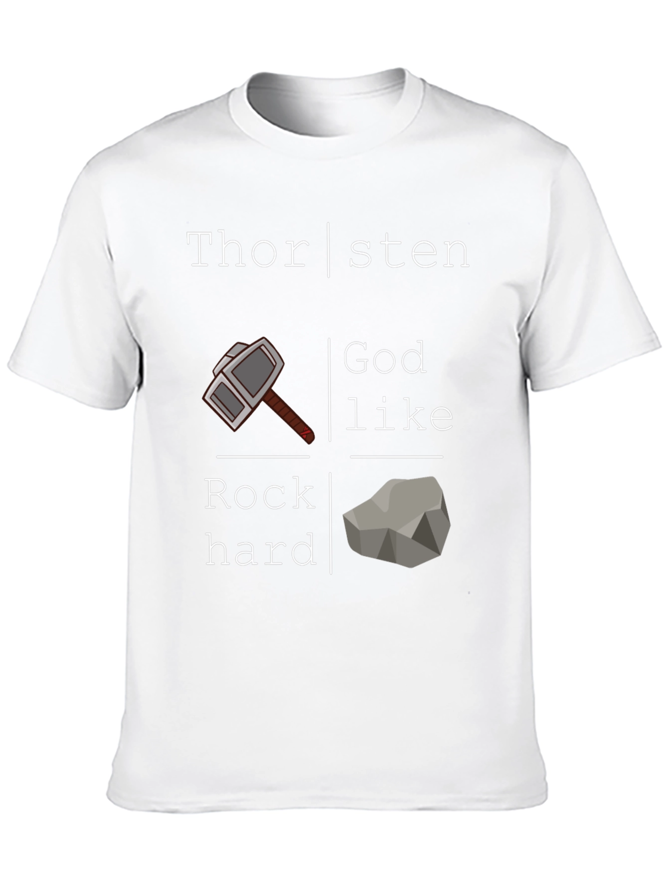 Thorsten Godlike Rock Hard Graphic T-Shirt