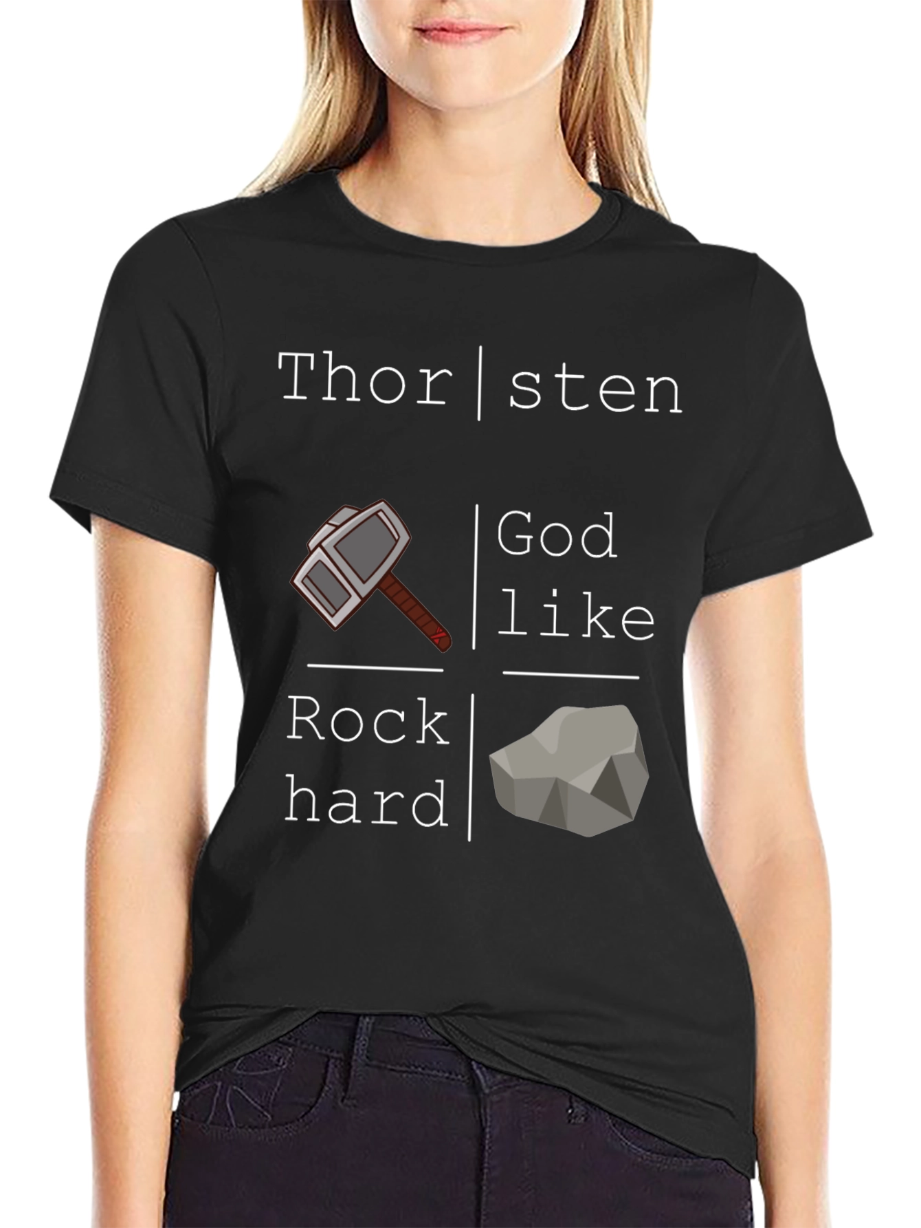 Thorsten Godlike Rock Hard Graphic T-Shirt