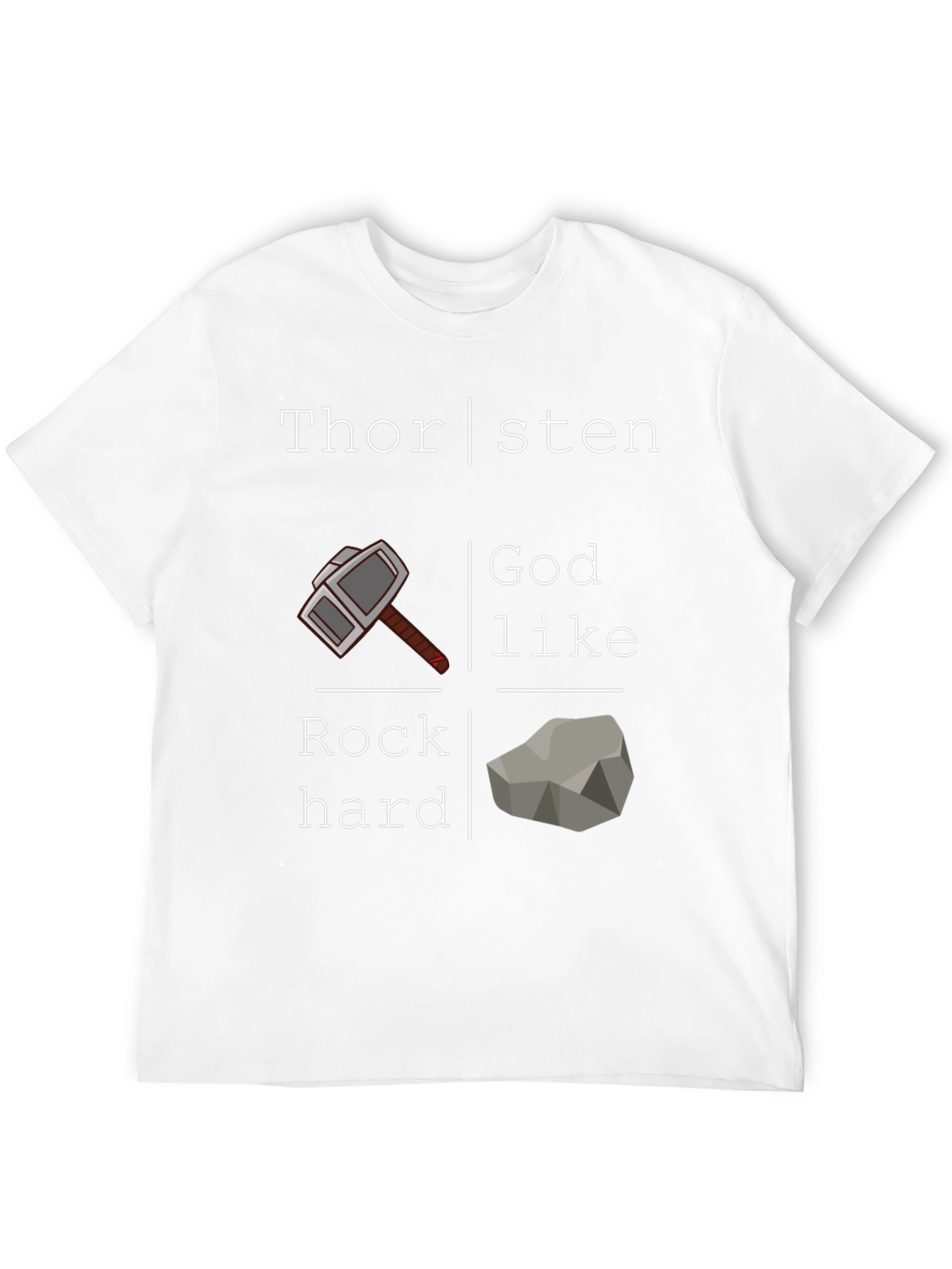 Thorsten Godlike Rock Hard Graphic T-Shirt