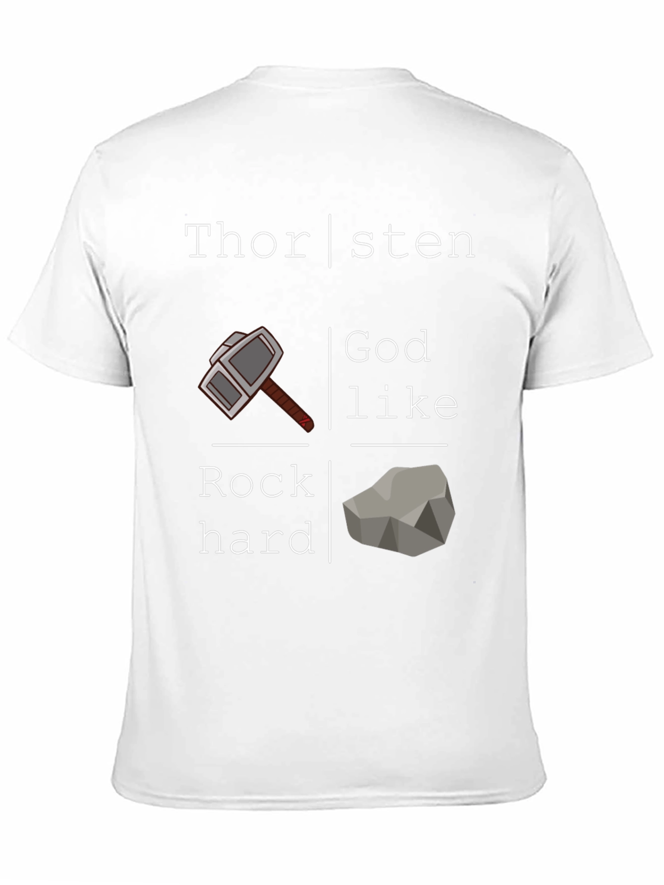 Thorsten Godlike Rock Hard Graphic T-Shirt