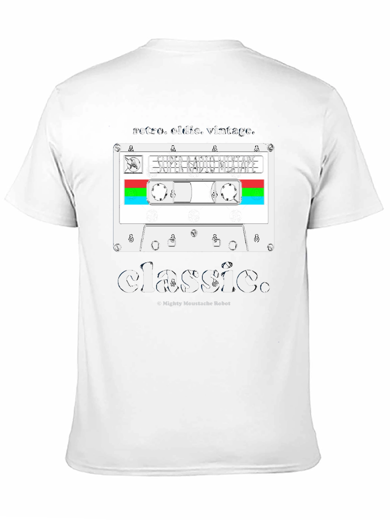 Retro Radio Mixtape T-Shirt - Classic Design