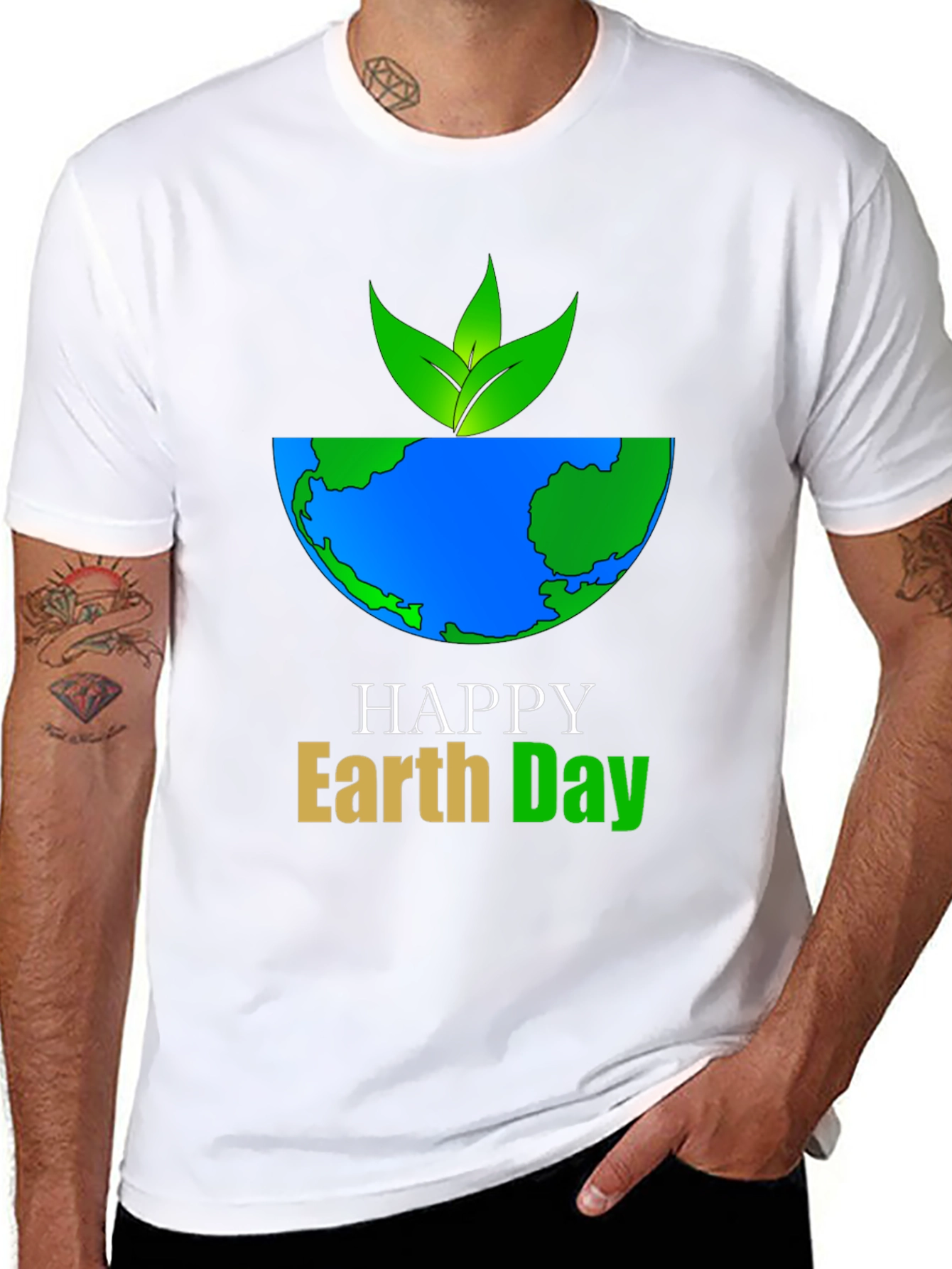 Happy Earth Day Graphic T-Shirt