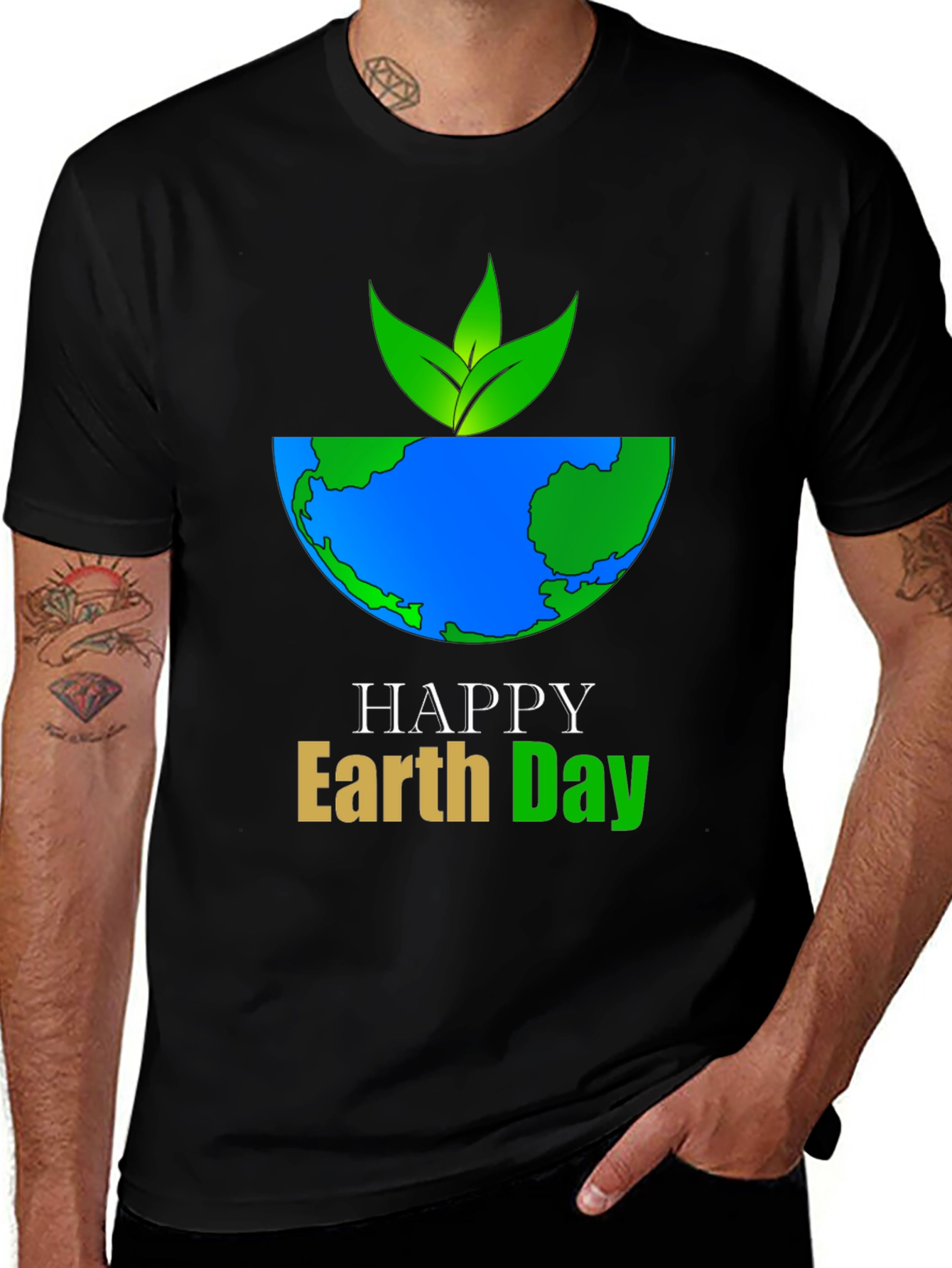 Happy Earth Day Graphic T-Shirt