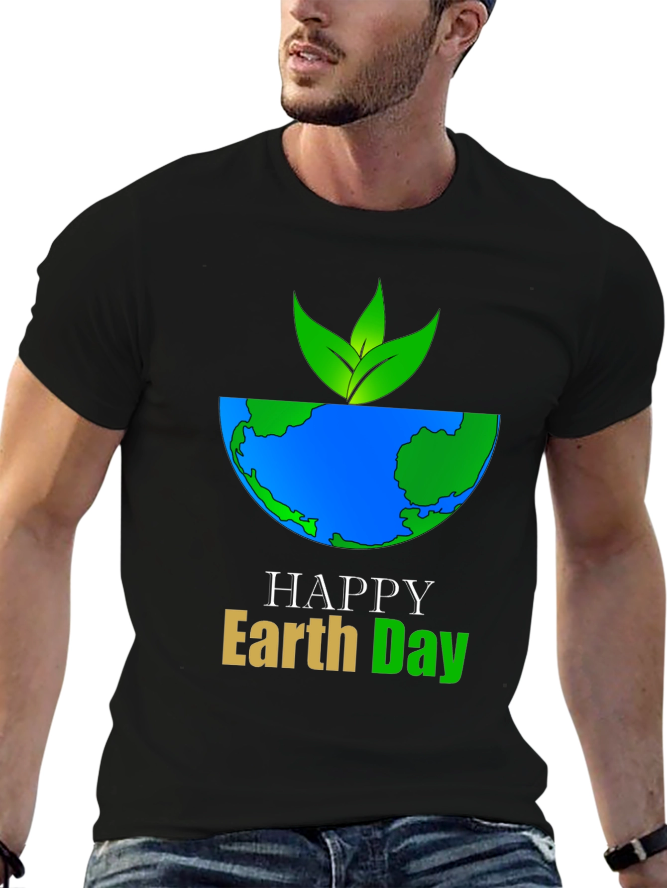 Happy Earth Day Graphic T-Shirt