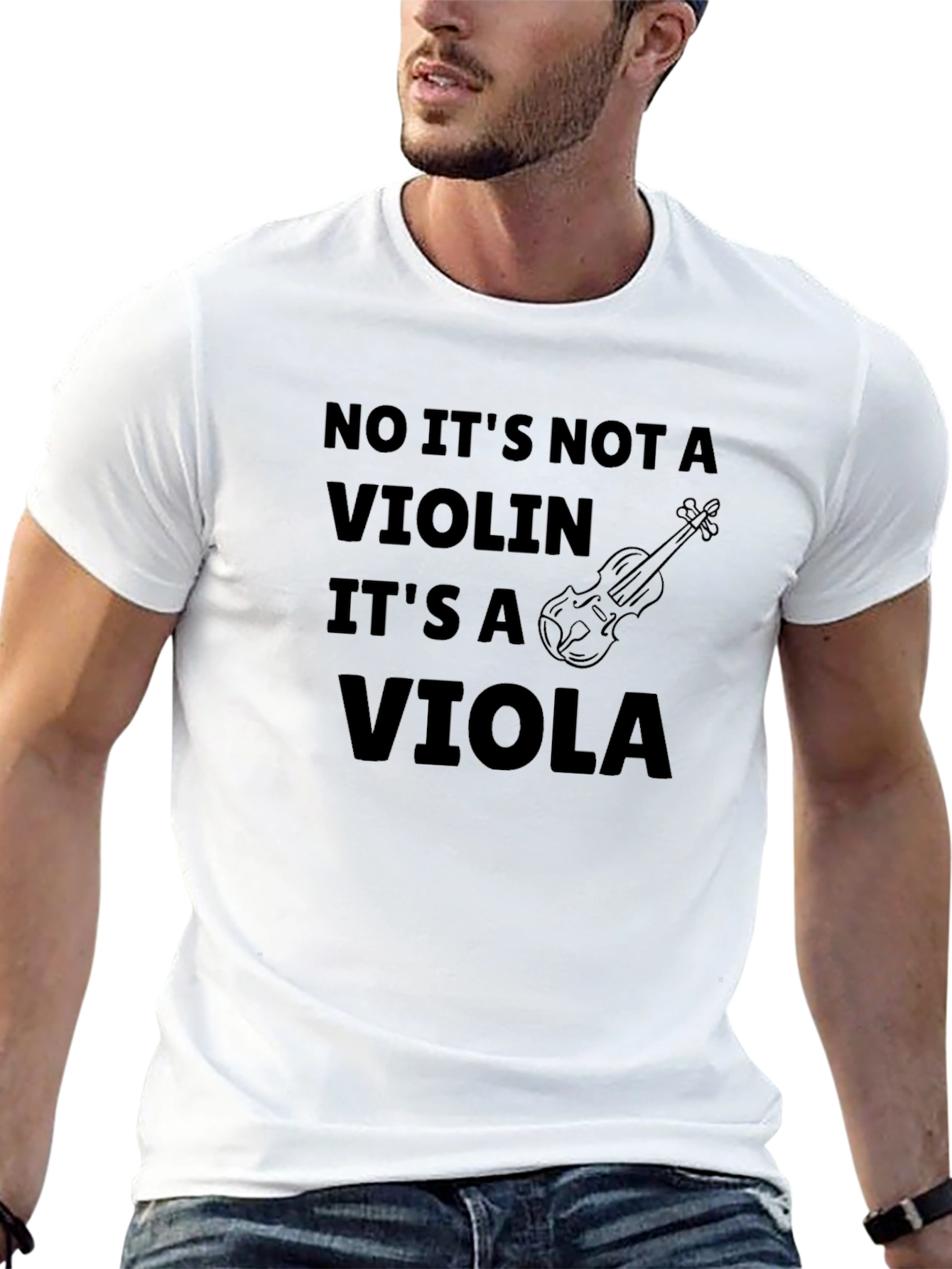 Funny Viola T-Shirt - Its Not a Violin