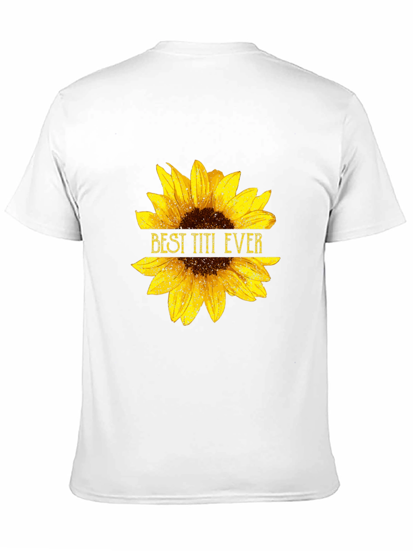 Best Titi Ever Sunflower Graphic Tee