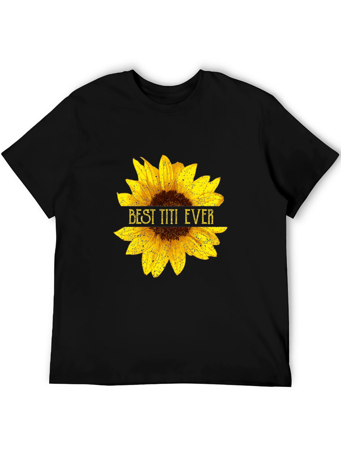 Best Titi Ever Sunflower Graphic Tee