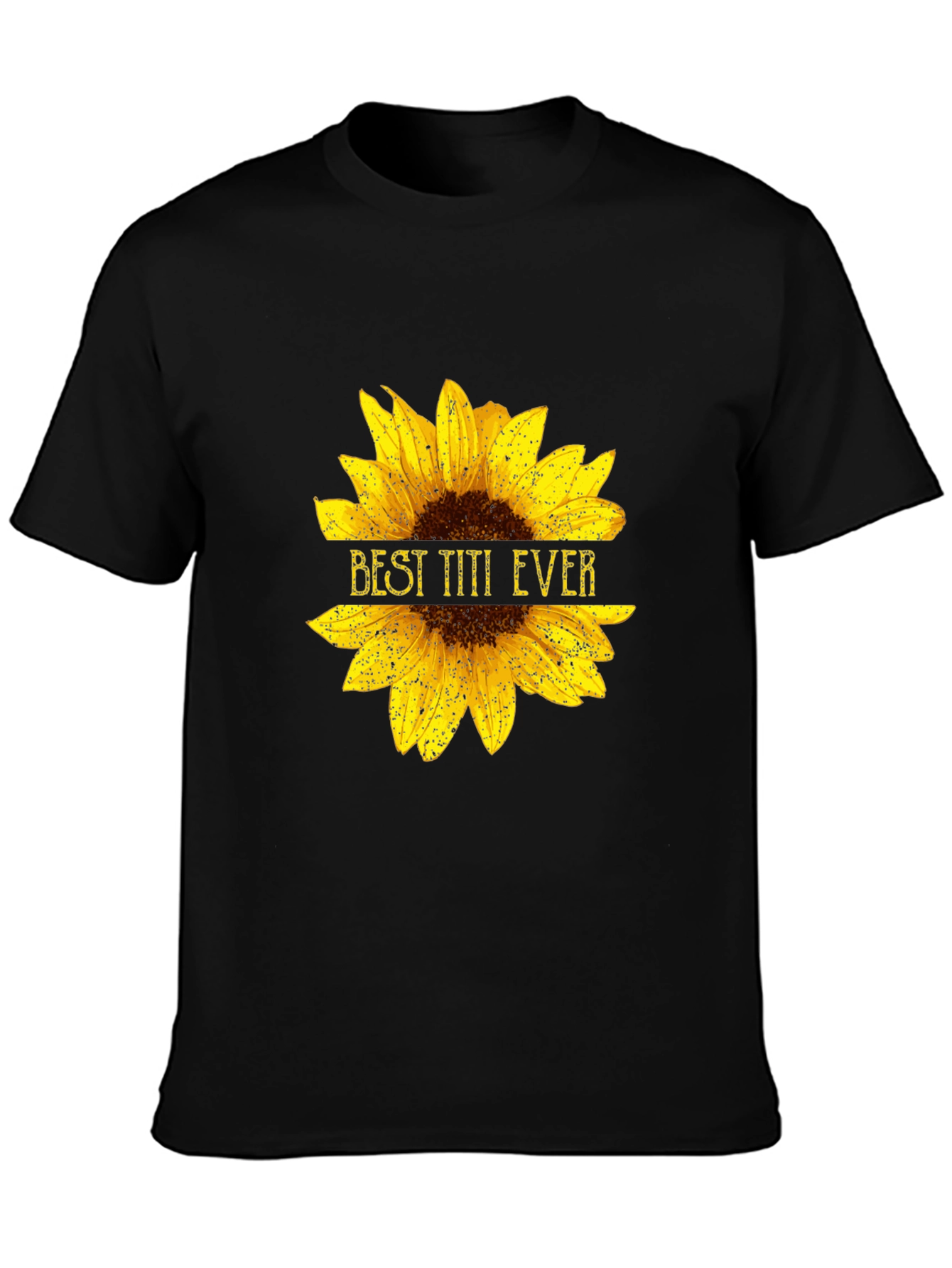 Best Titi Ever Sunflower Graphic Tee