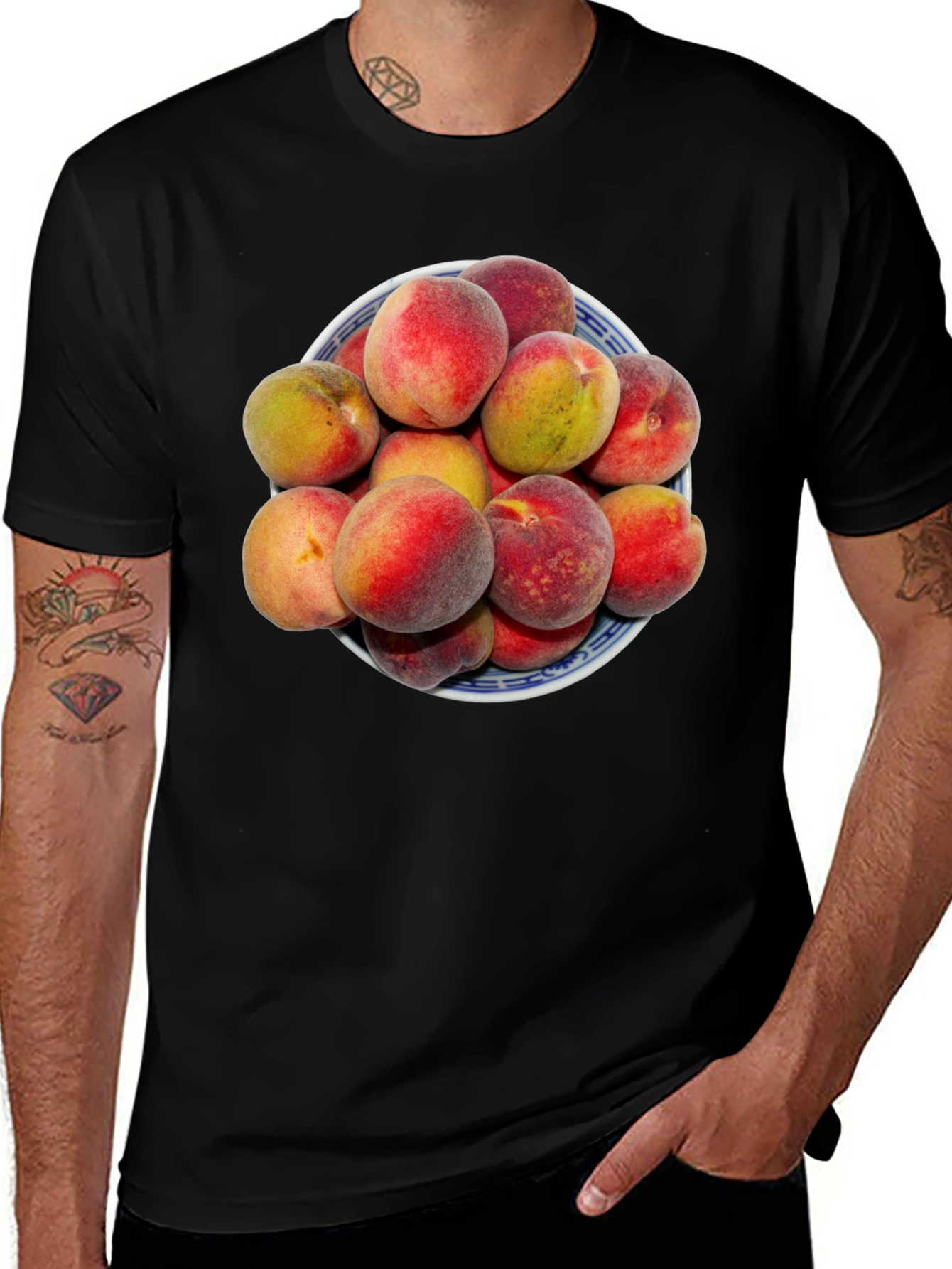 Peach Bowl Graphic T-Shirt