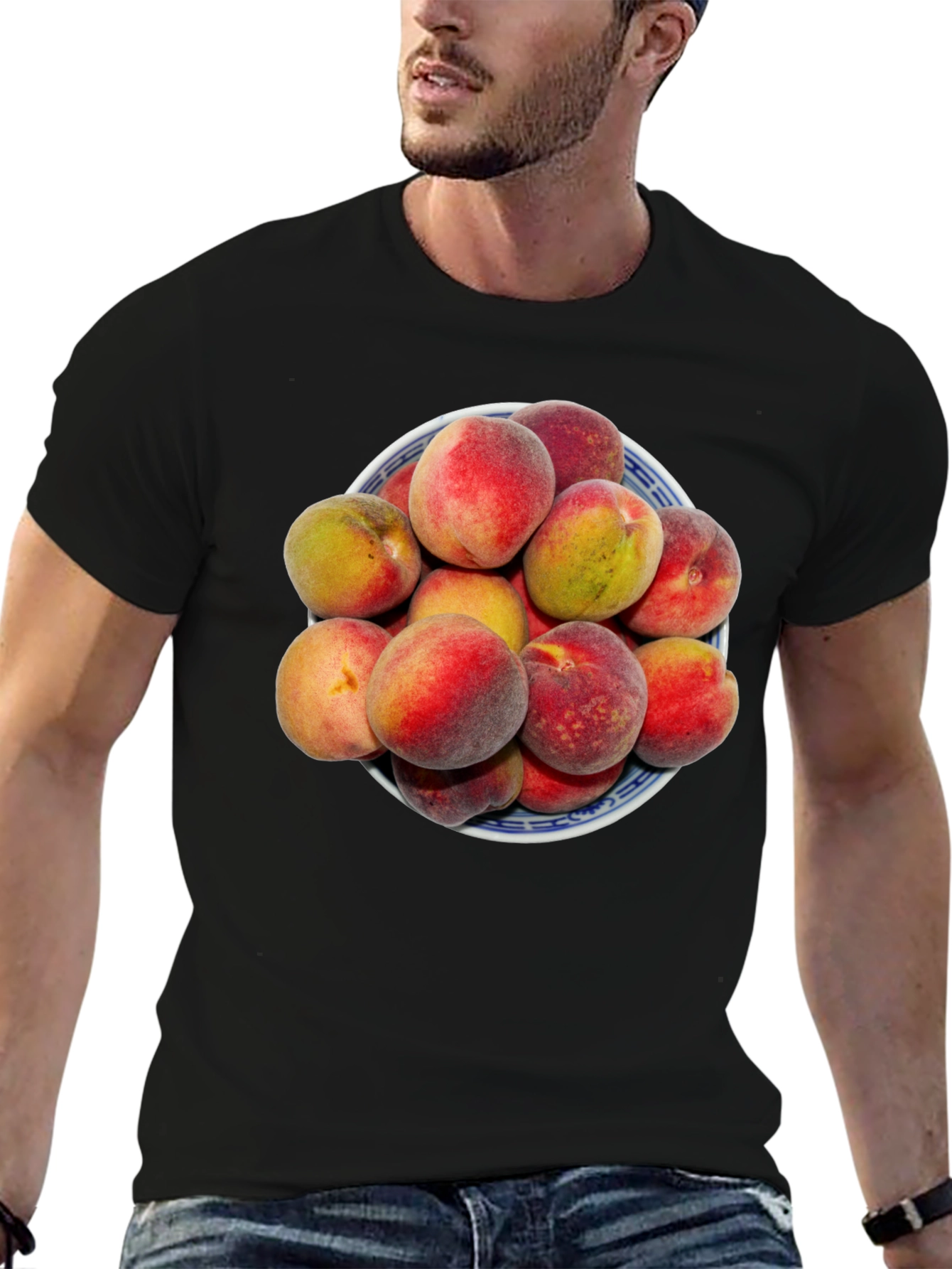 Peach Bowl Graphic T-Shirt