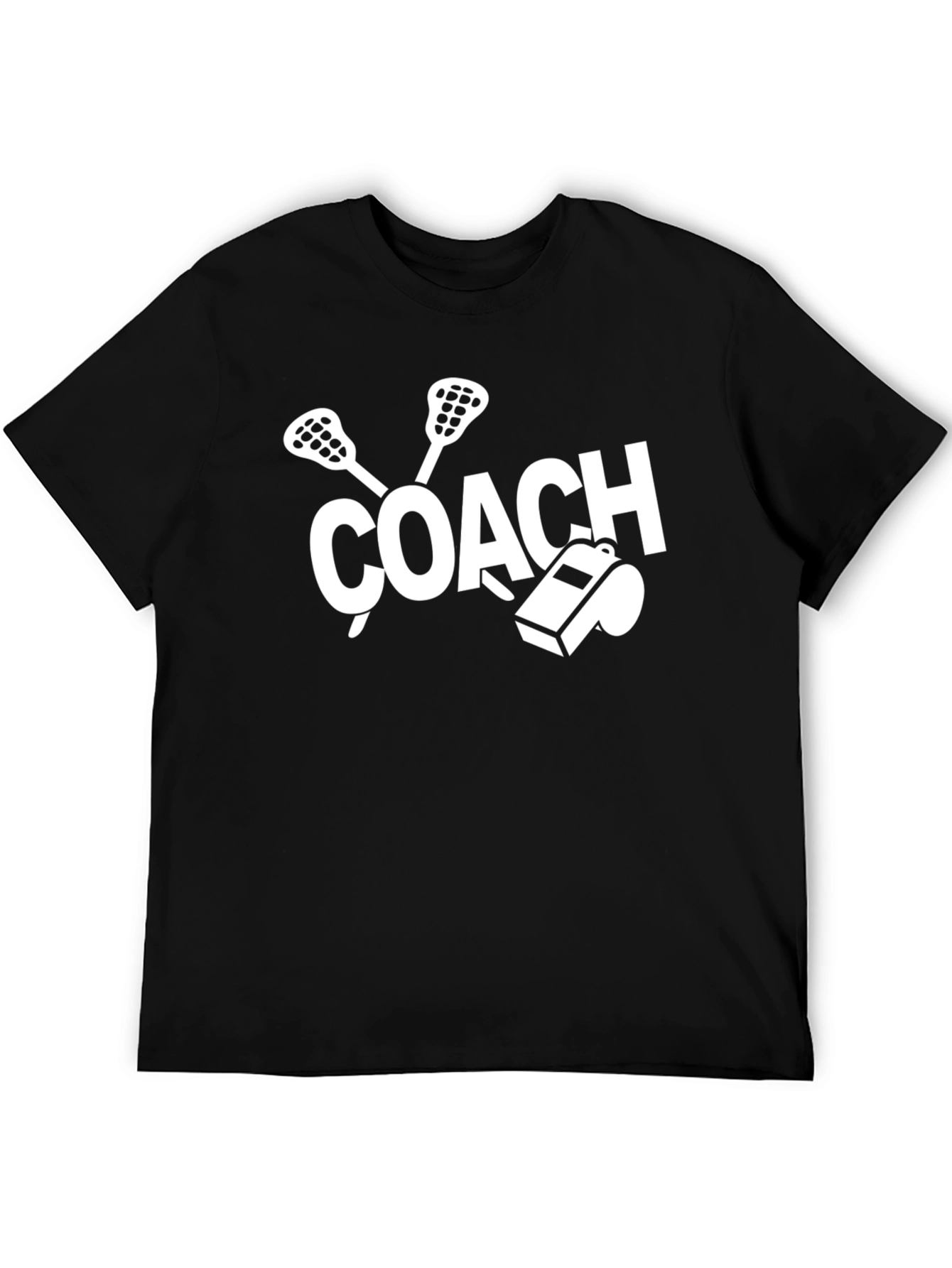 Lacrosse Coach Graphic T-Shirt