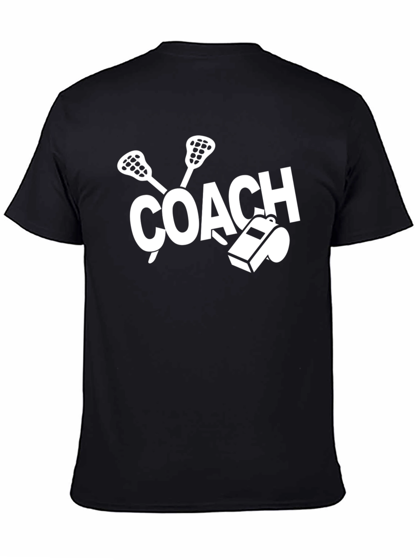 Lacrosse Coach Graphic T-Shirt