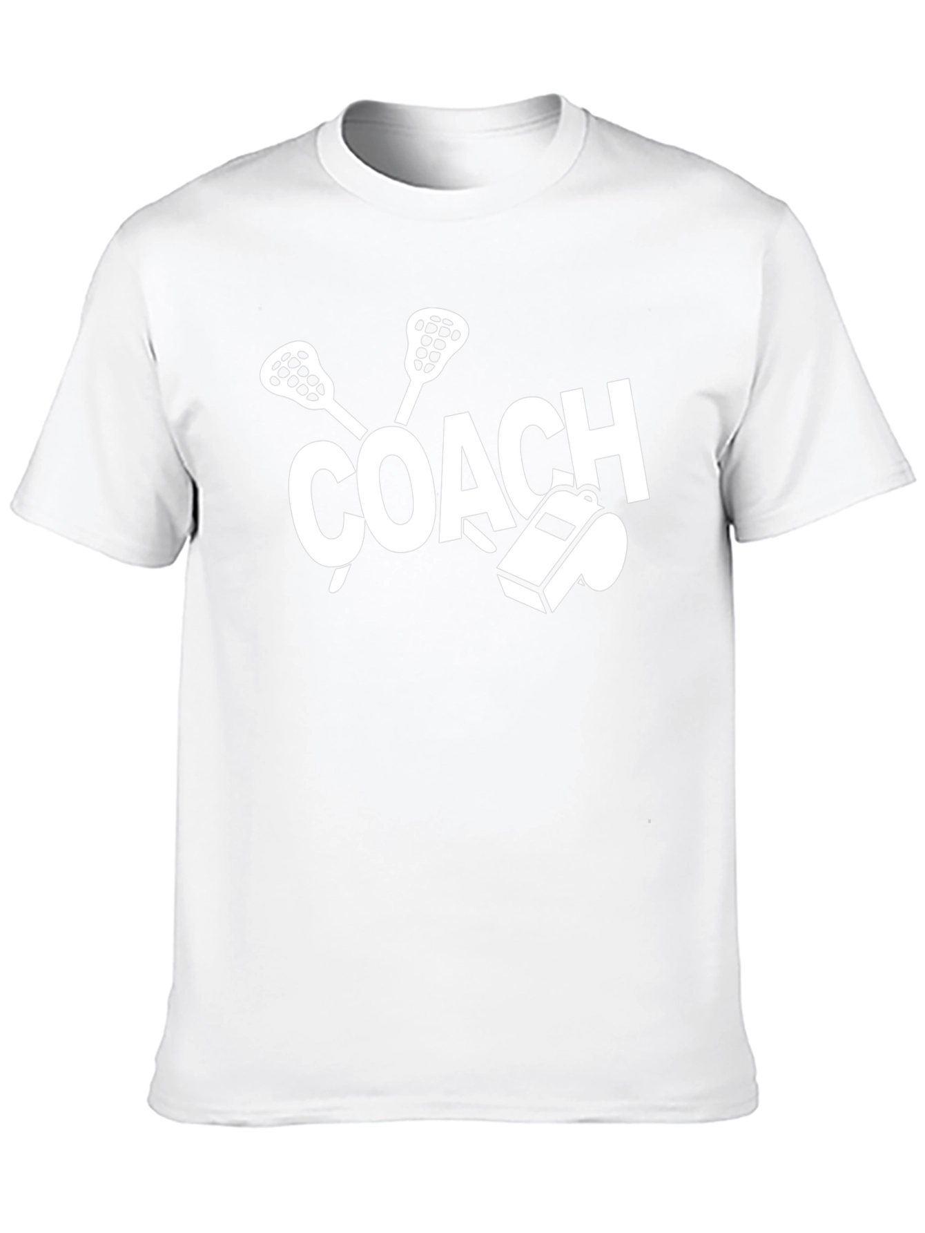 Lacrosse Coach Graphic T-Shirt
