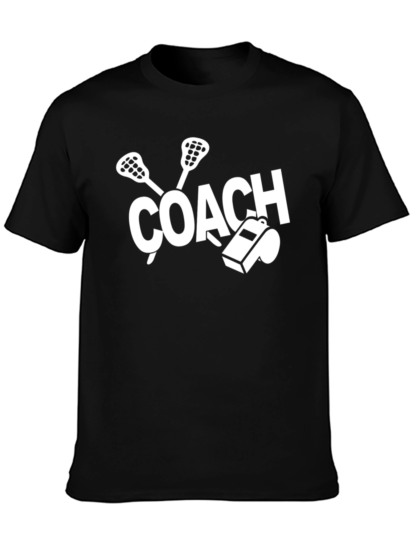 Lacrosse Coach Graphic T-Shirt