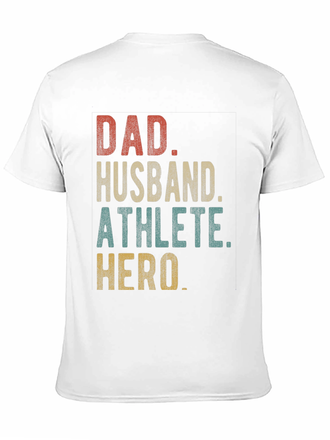 Dad Husband Athlete Hero Graphic T-Shirt