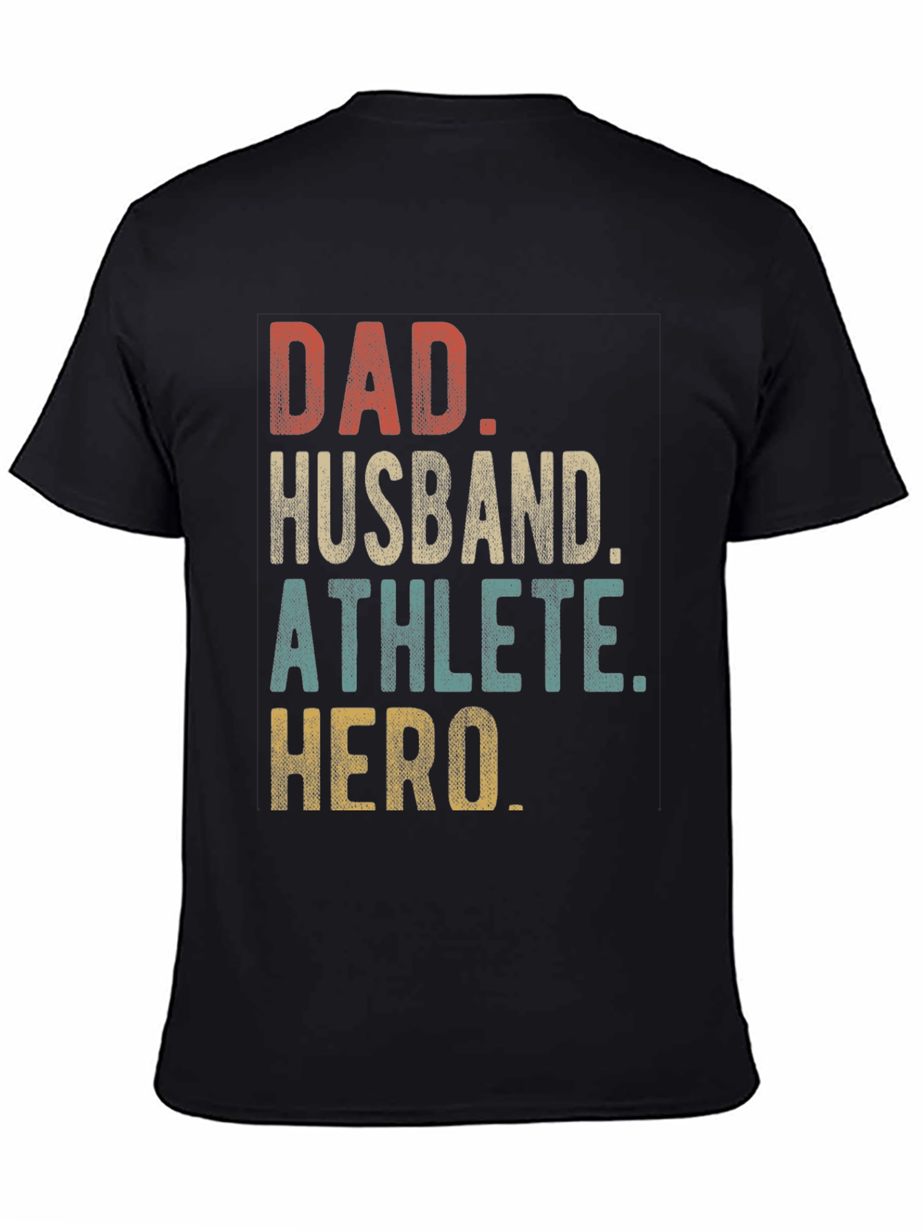 Dad Husband Athlete Hero Graphic T-Shirt