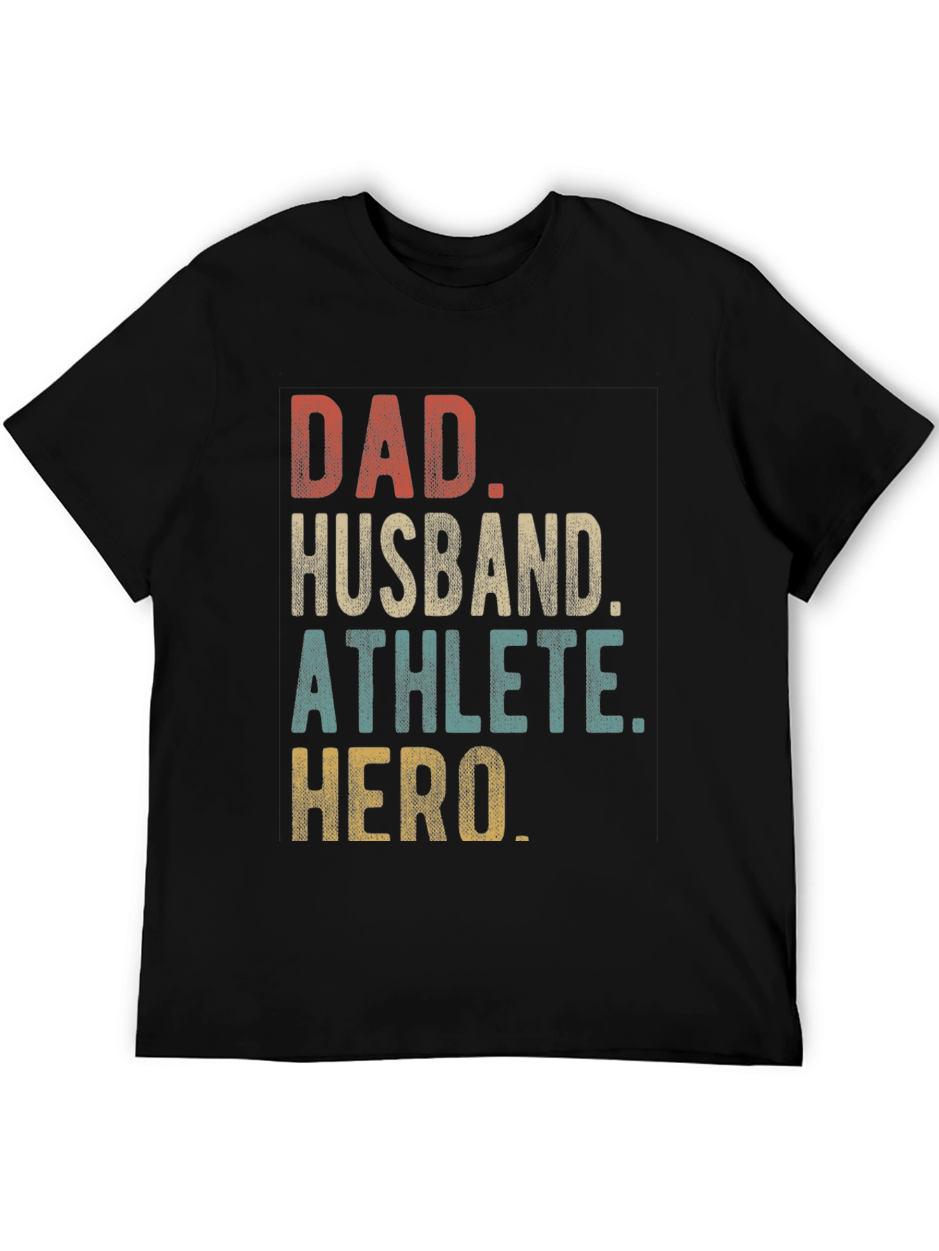 Dad Husband Athlete Hero Graphic T-Shirt
