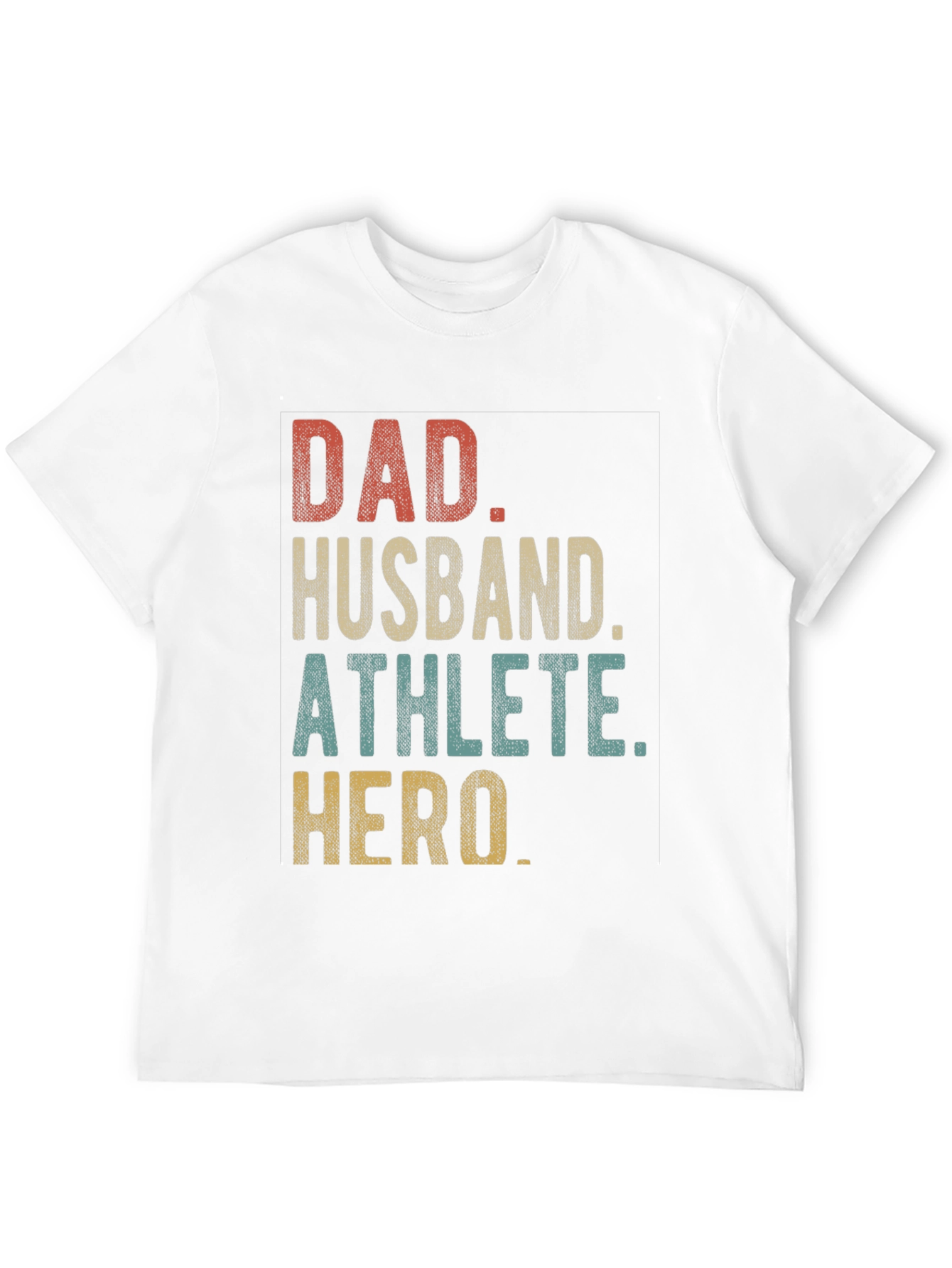 Dad Husband Athlete Hero Graphic T-Shirt