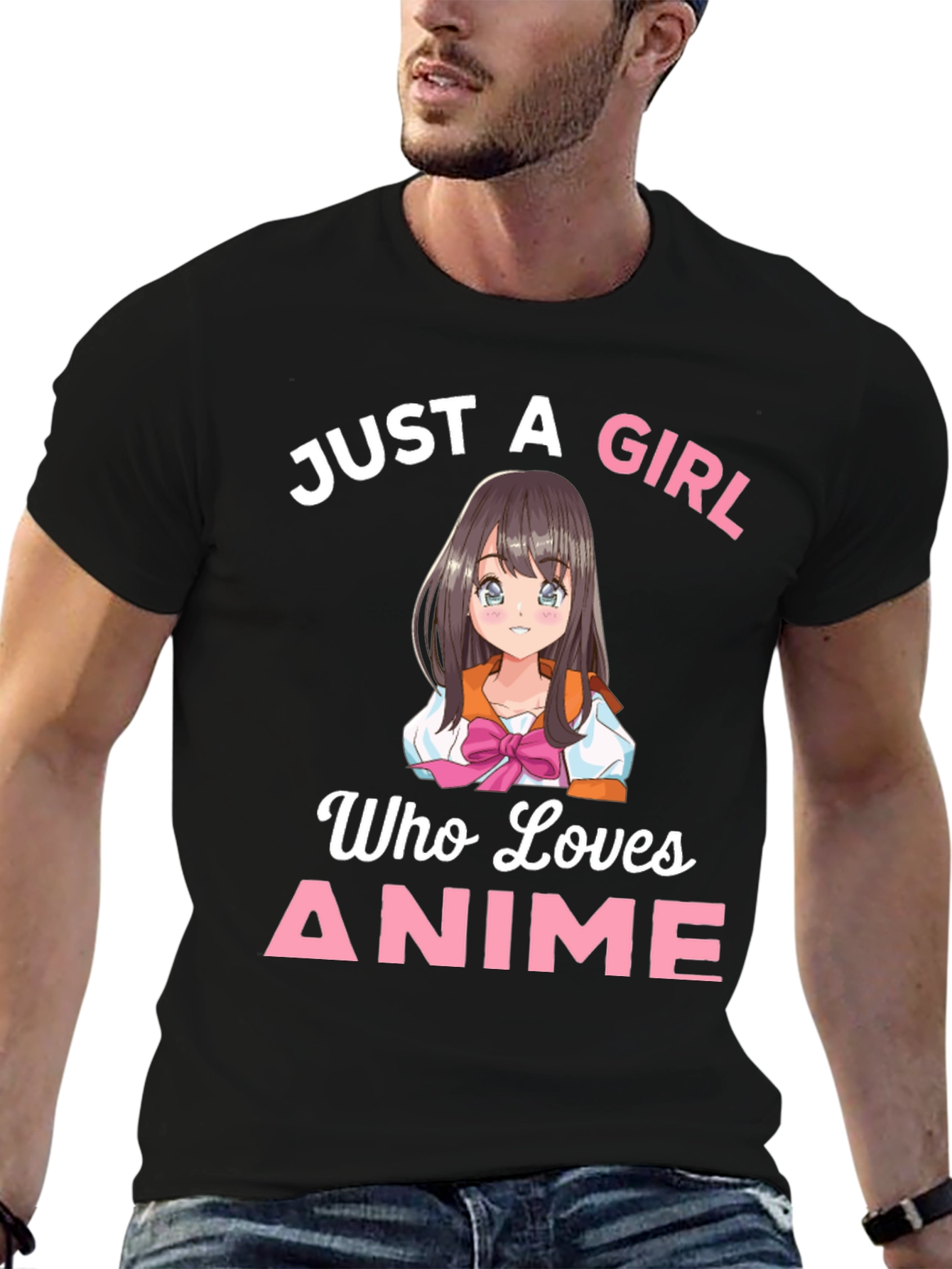 Just a Girl Who Loves Anime T-Shirt