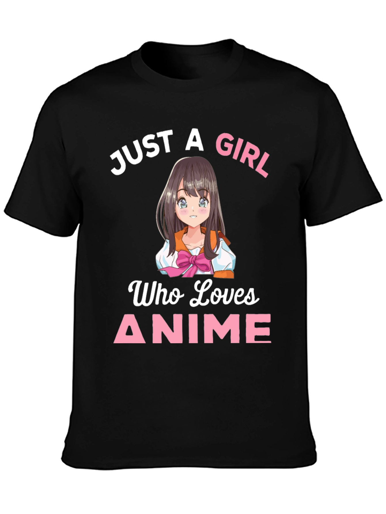 Just a Girl Who Loves Anime T-Shirt