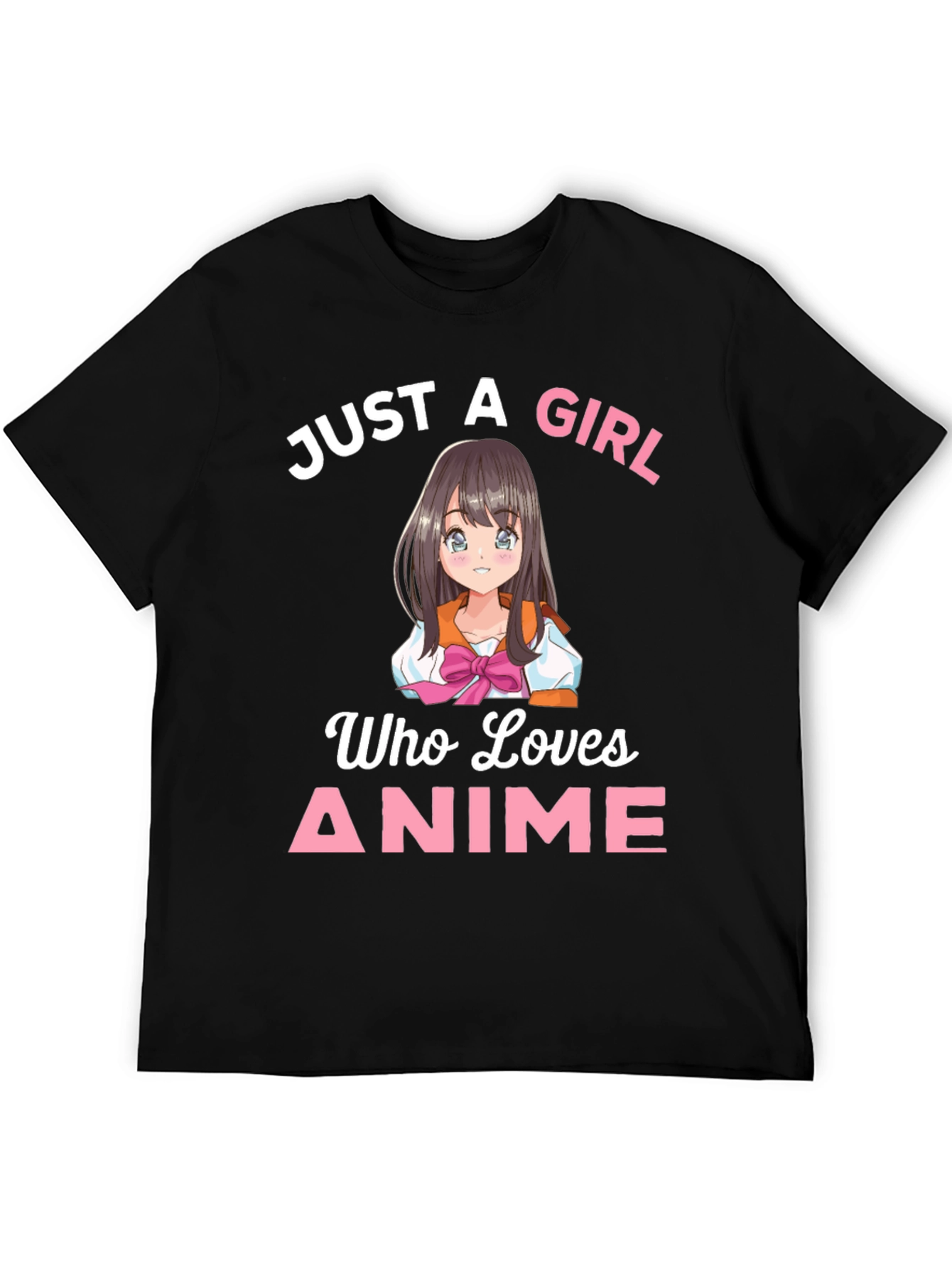 Just a Girl Who Loves Anime T-Shirt