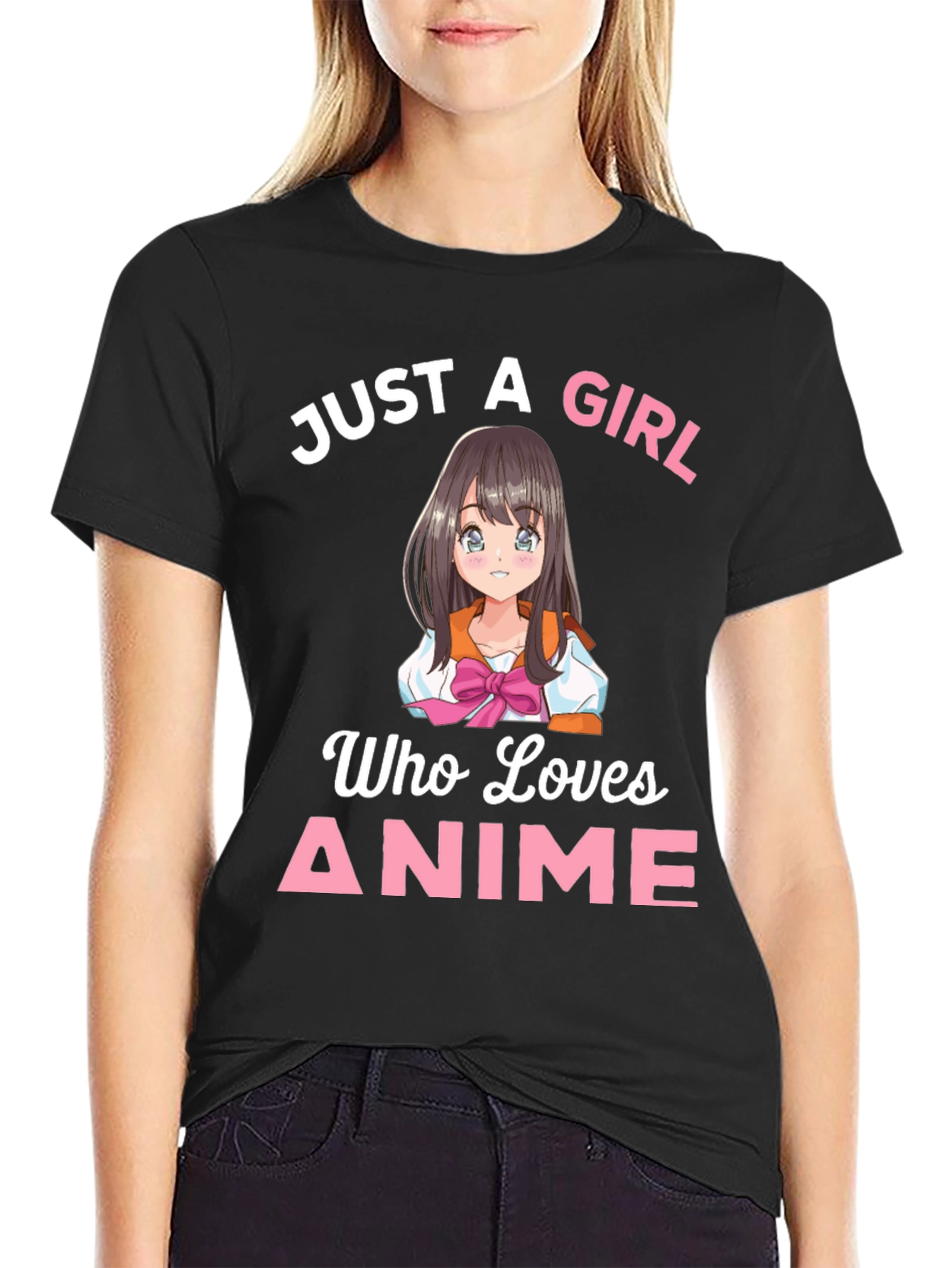 Just a Girl Who Loves Anime T-Shirt