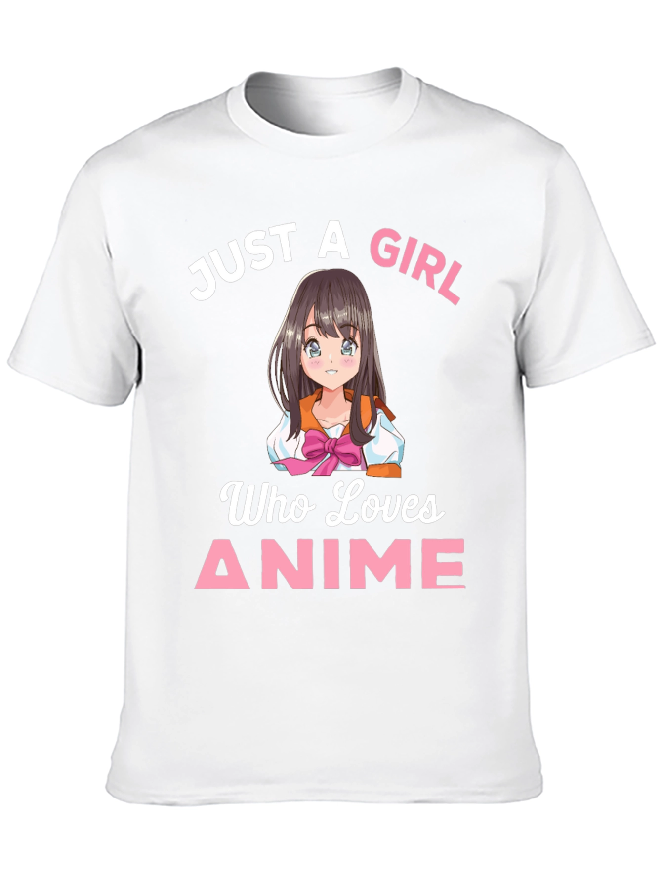 Just a Girl Who Loves Anime T-Shirt