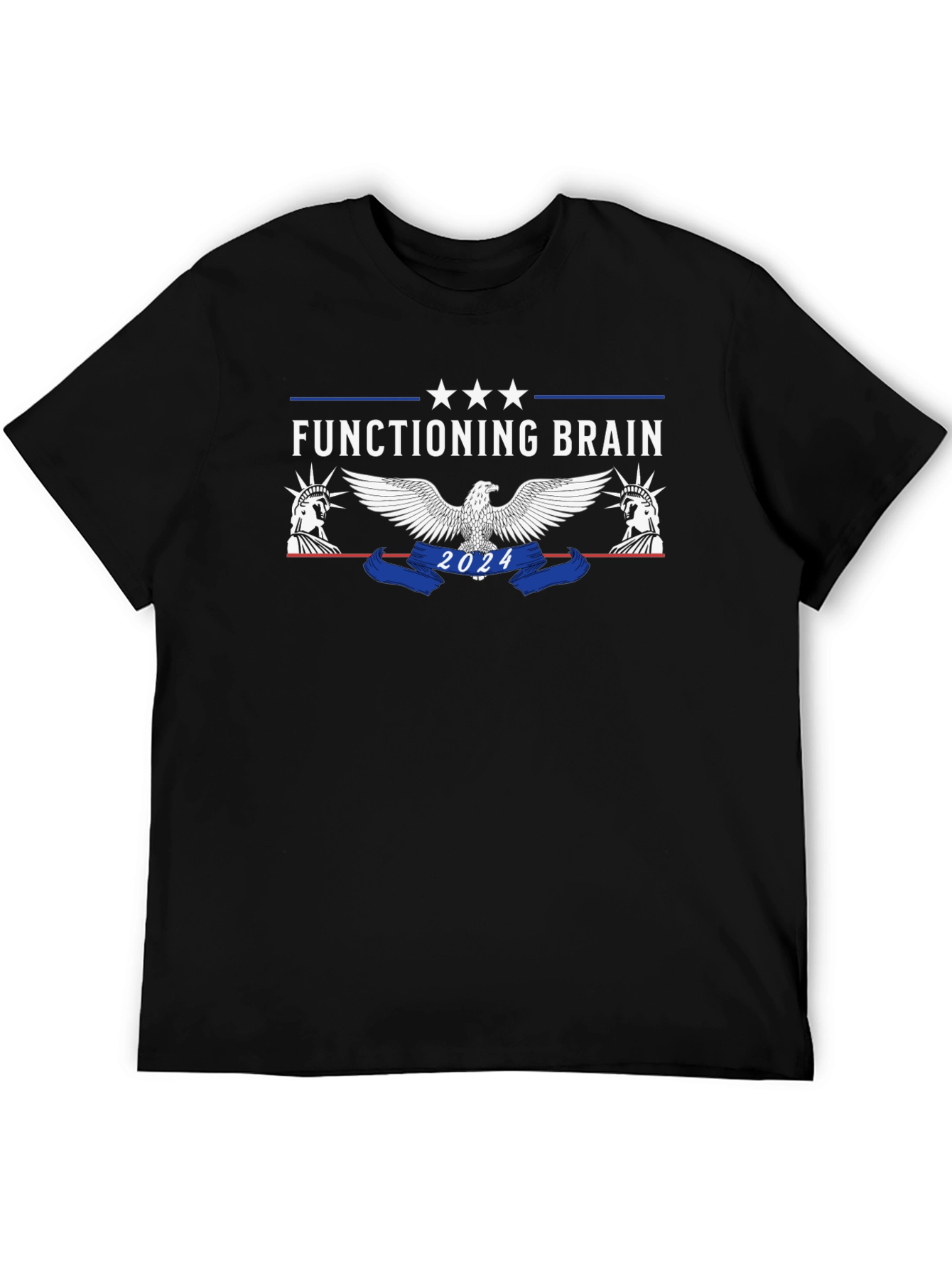 Functioning Brain 2024 Graphic Tee