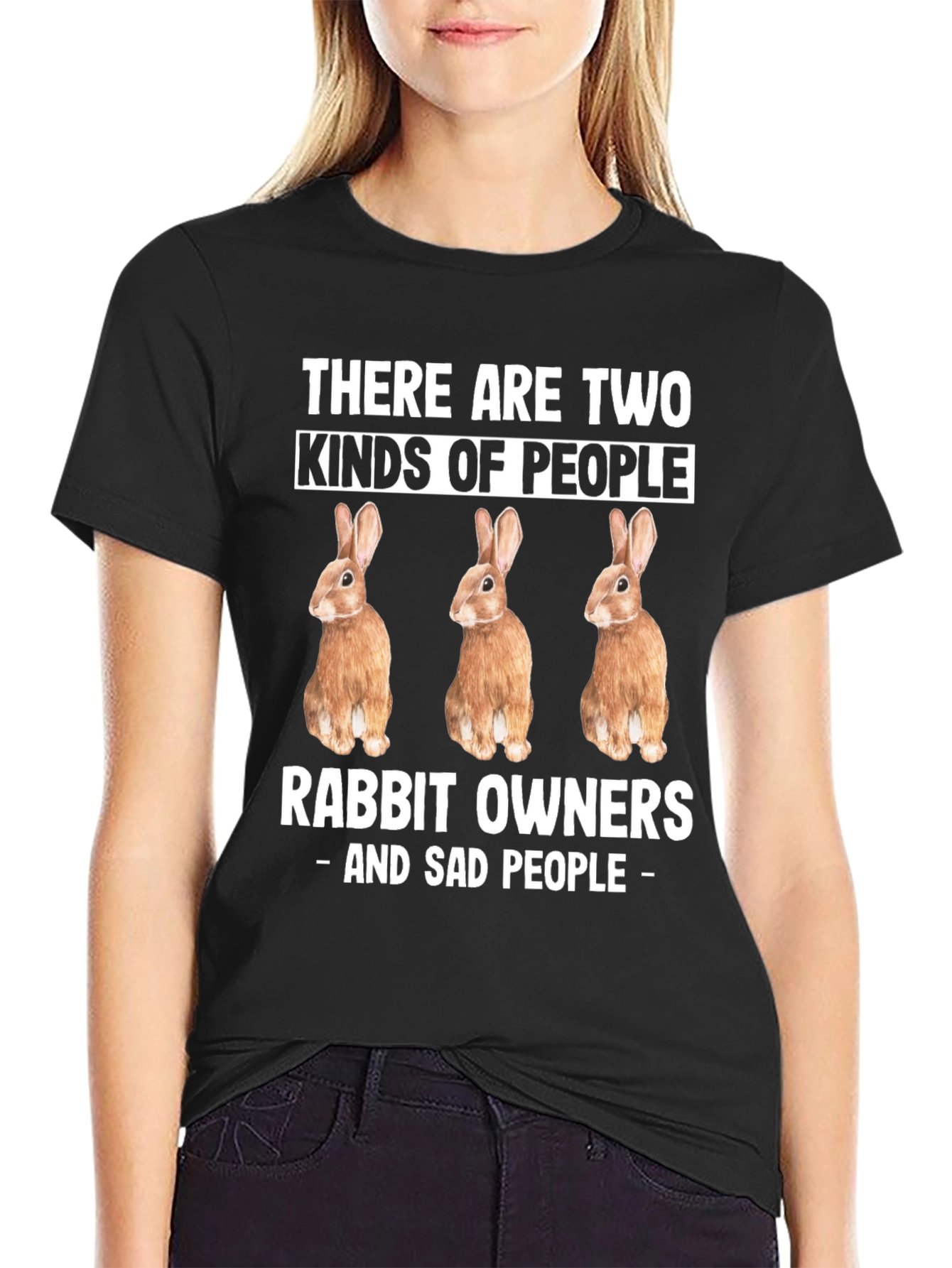 Rabbit Owners - T-Shirt Funny Novelty Tee