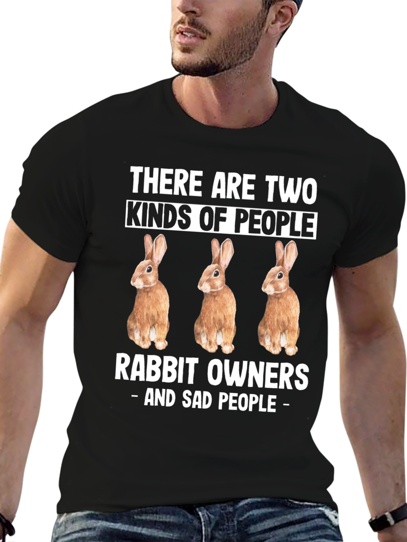 Rabbit Owners - T-Shirt Funny Novelty Tee