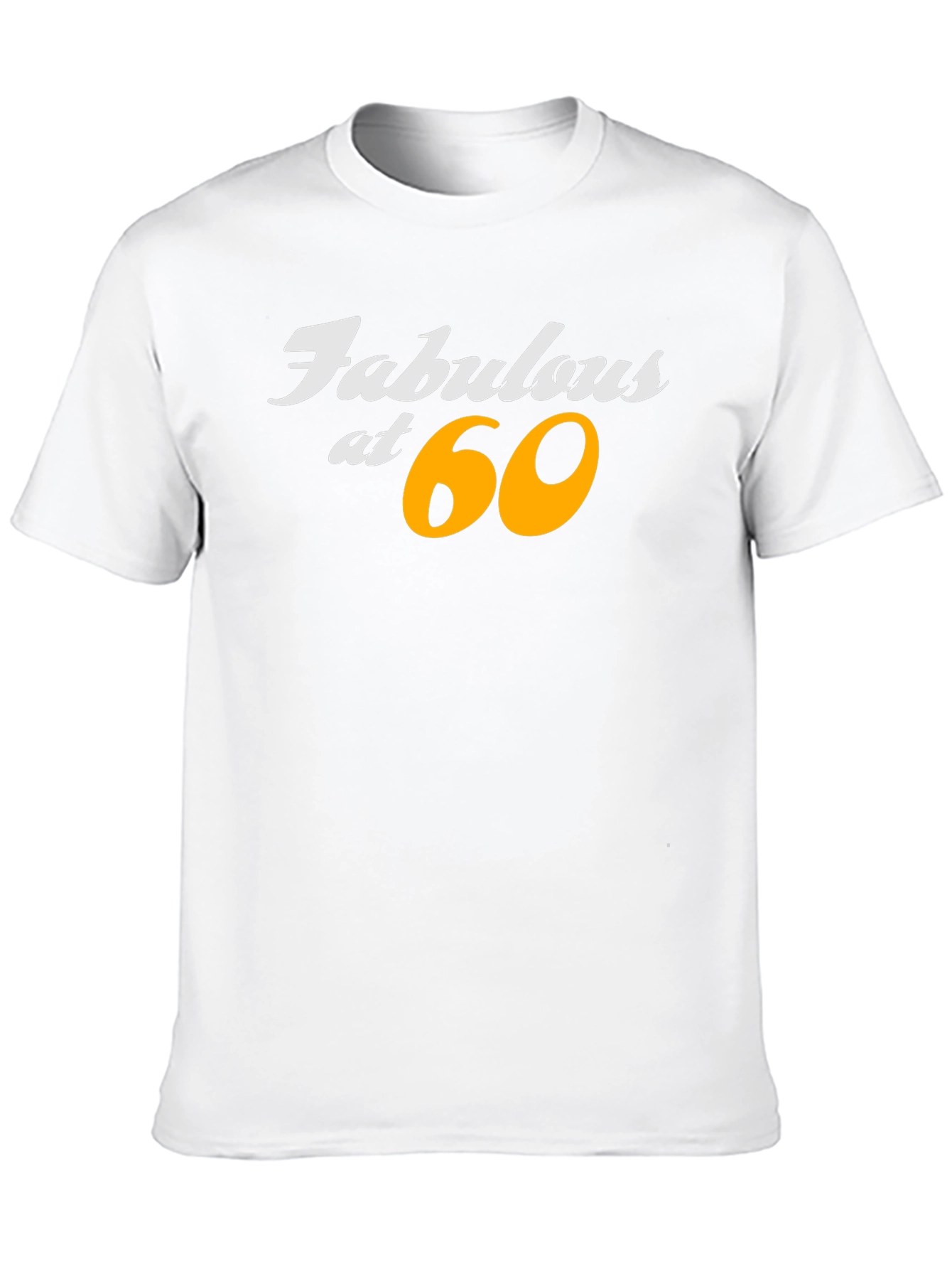 Fabulous at 60 Black T-Shirt
