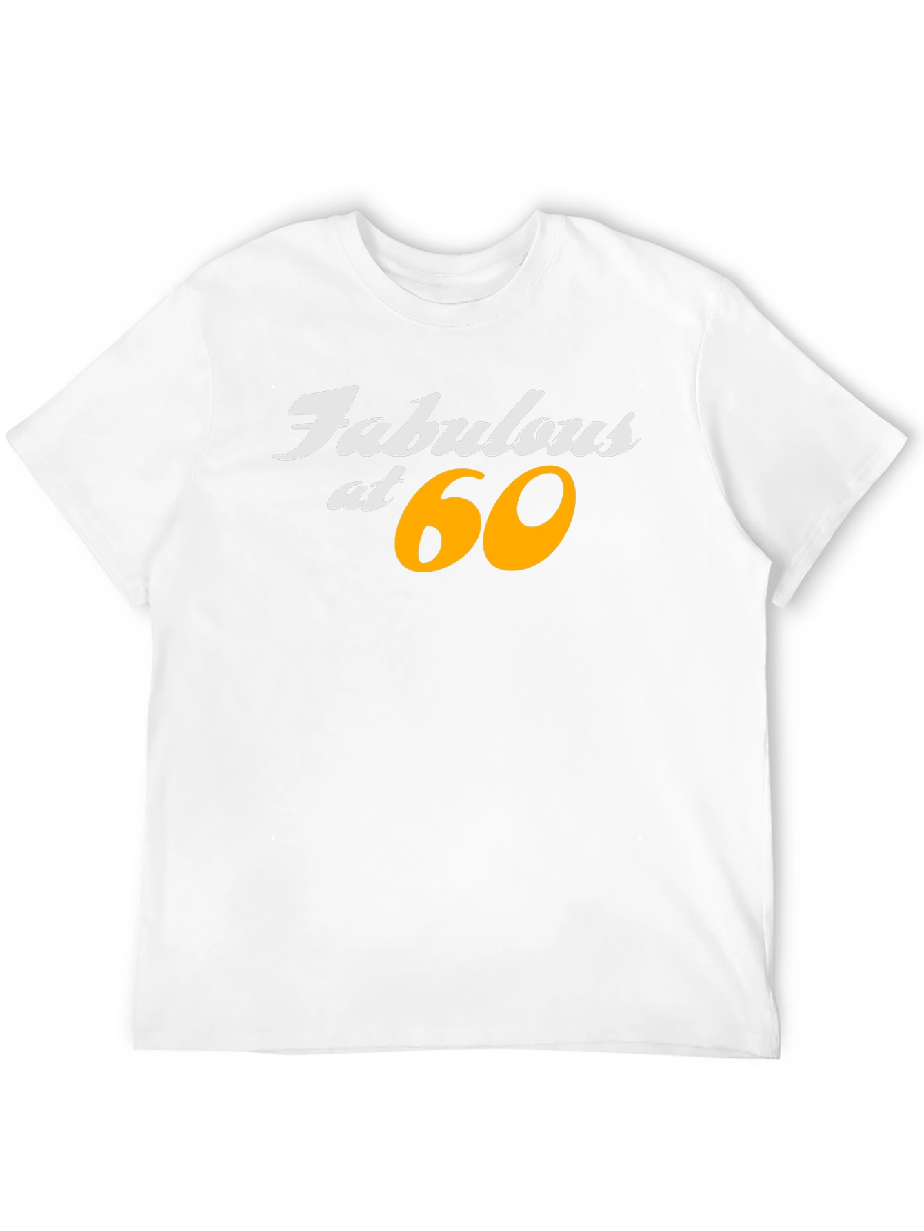 Fabulous at 60 Black T-Shirt