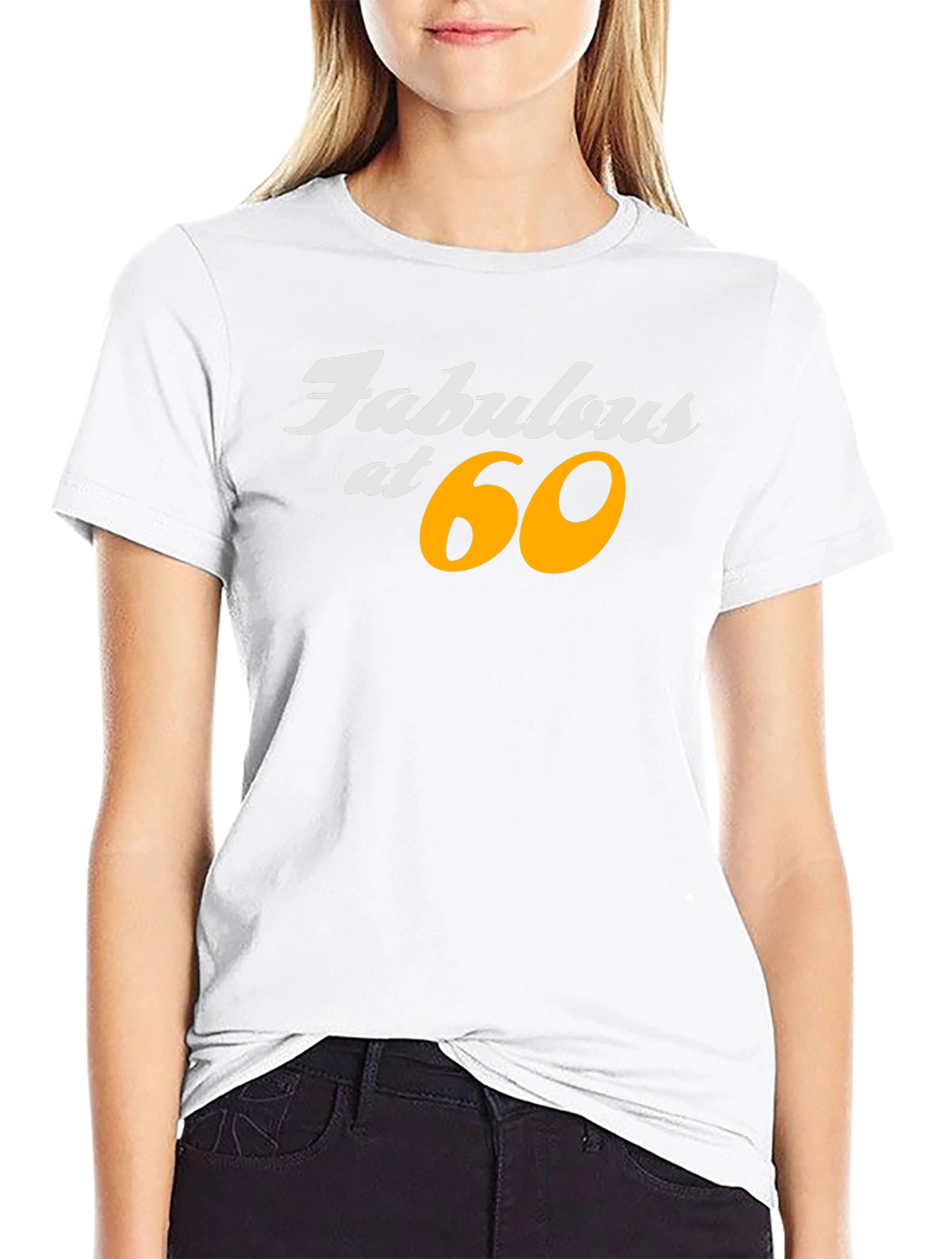 Fabulous at 60 Black T-Shirt