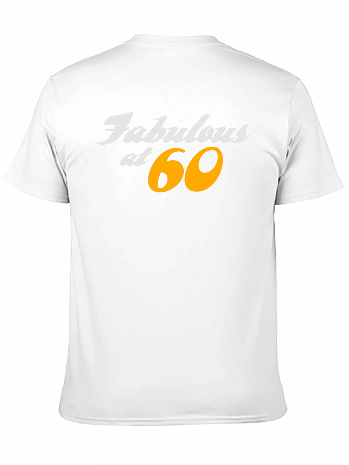 Fabulous at 60 Black T-Shirt