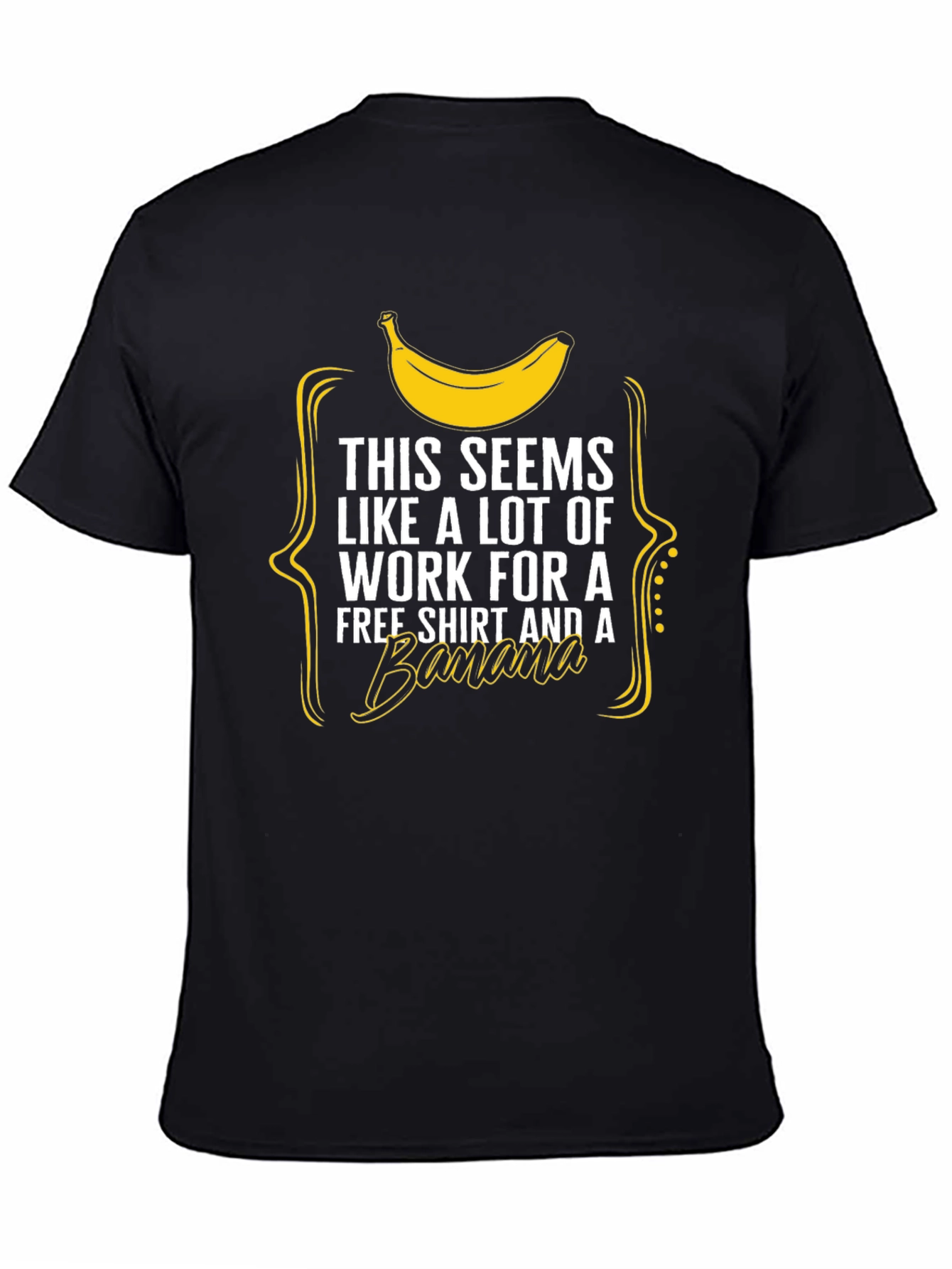 Free Shirt & Banana T-Shirt