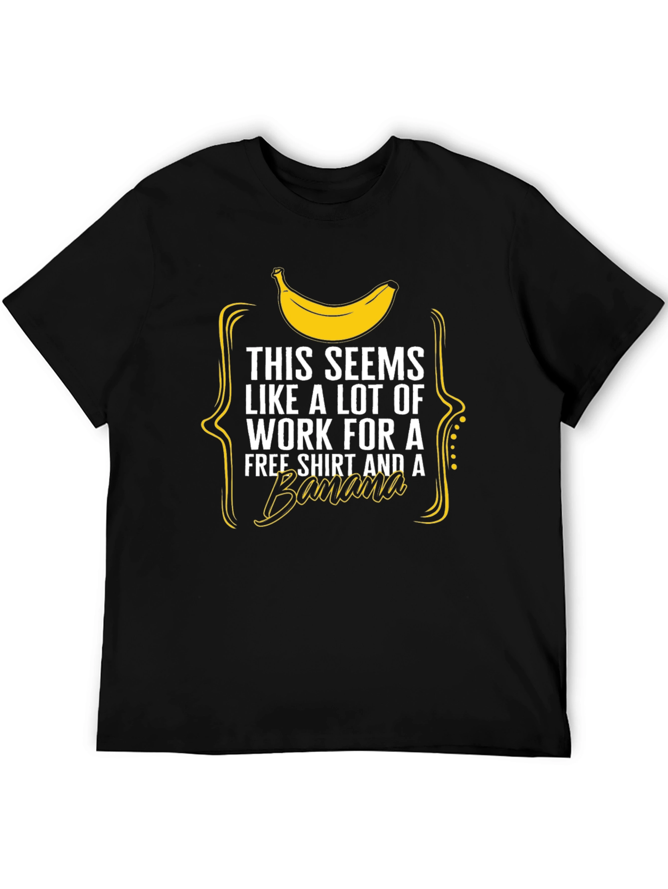 Free Shirt & Banana T-Shirt