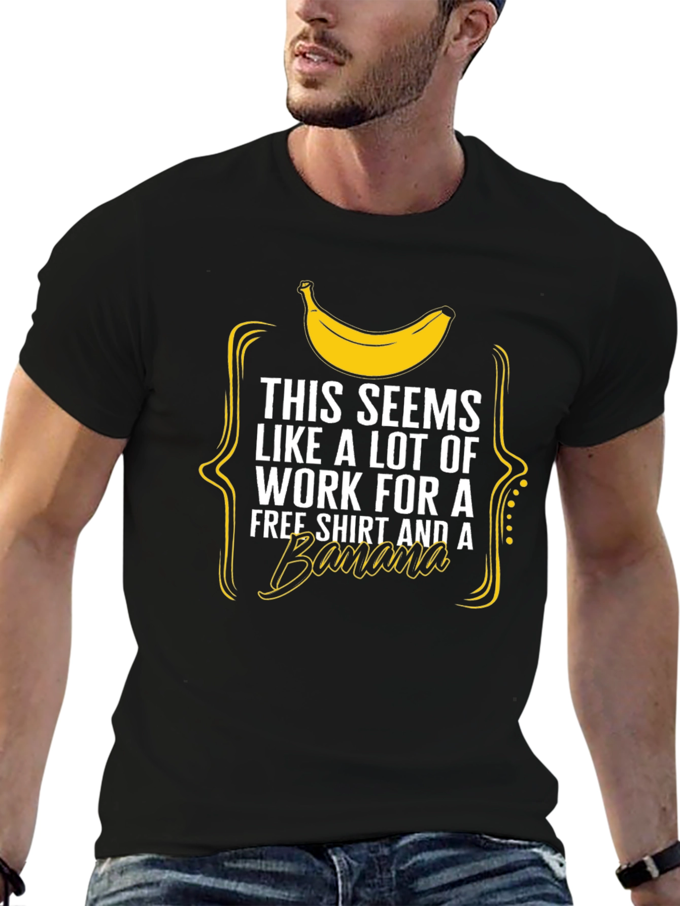 Free Shirt & Banana T-Shirt