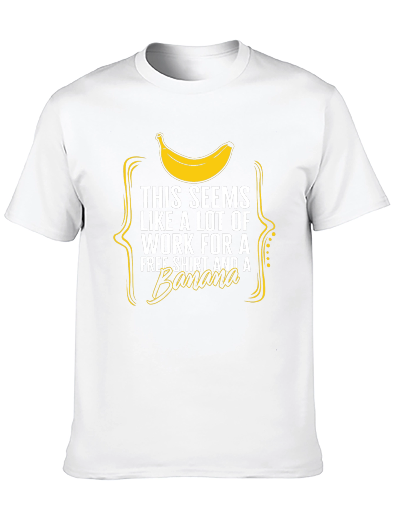 Free Shirt & Banana T-Shirt