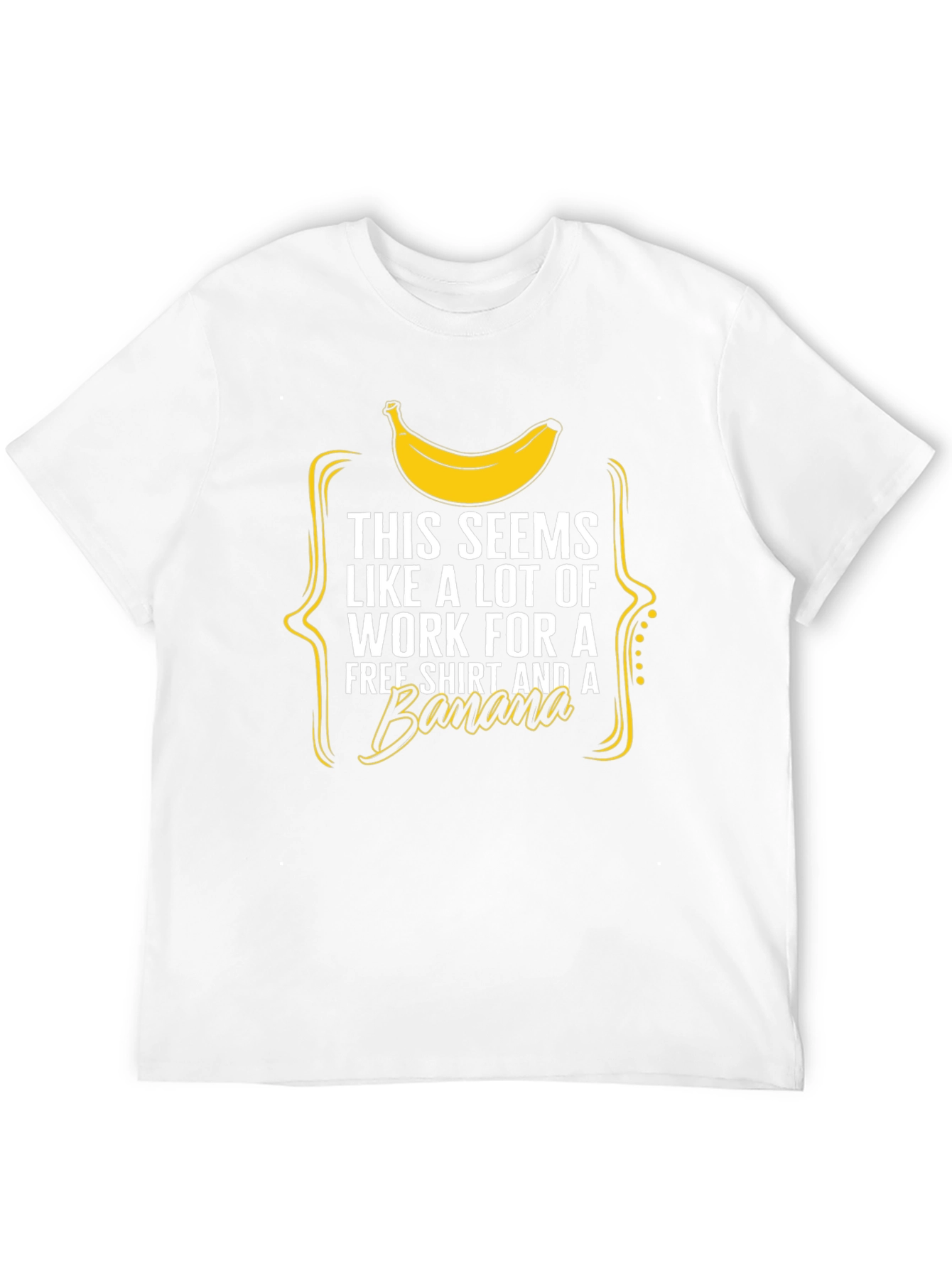 Free Shirt & Banana T-Shirt
