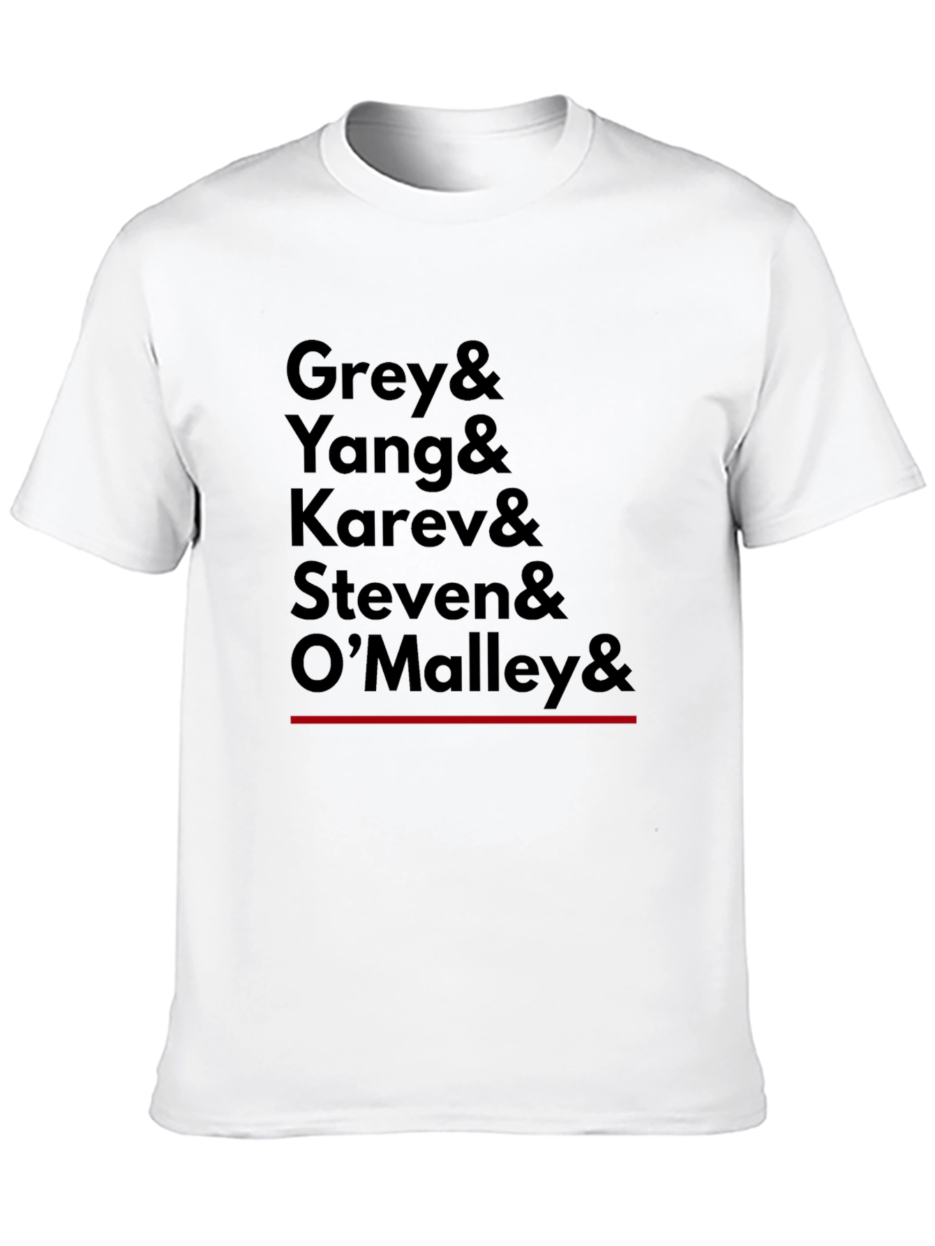 Greys Anatomy Characters T-Shirt