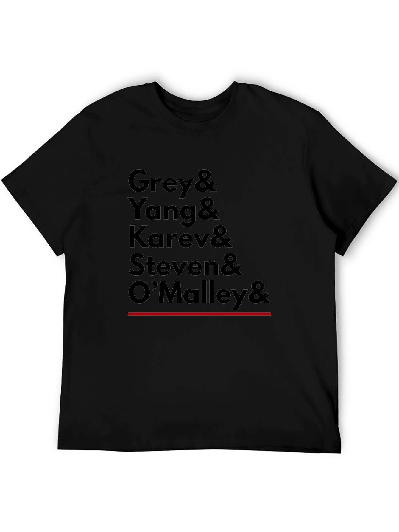 Greys Anatomy Characters T-Shirt