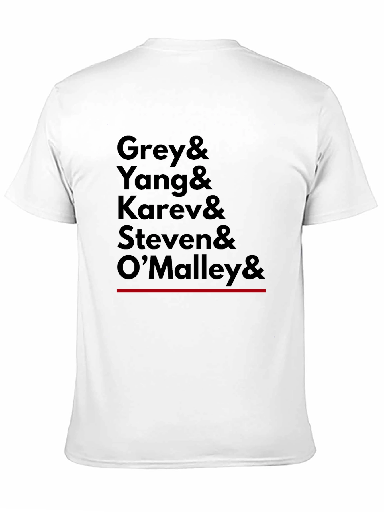 Greys Anatomy Characters T-Shirt
