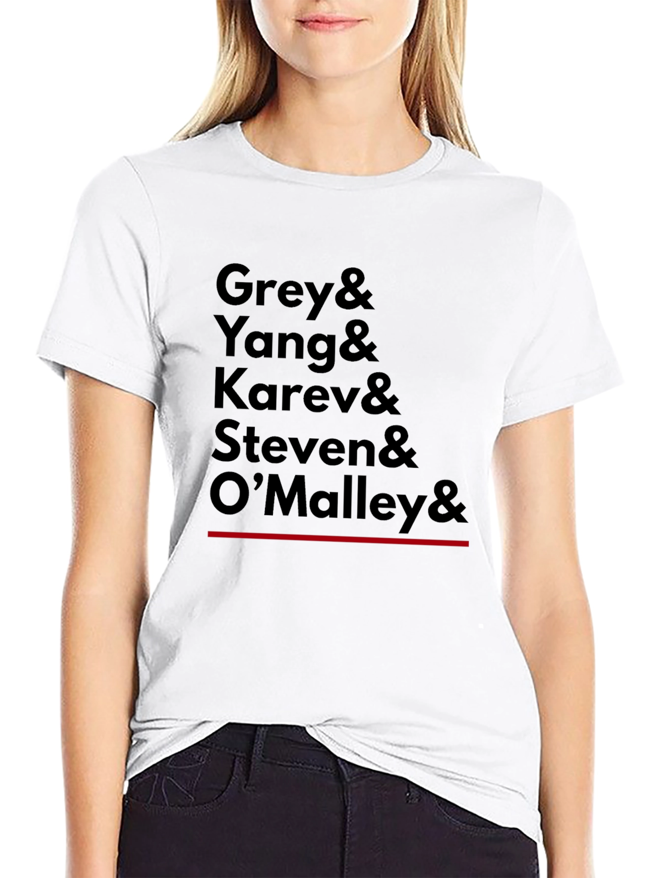 Greys Anatomy Characters T-Shirt