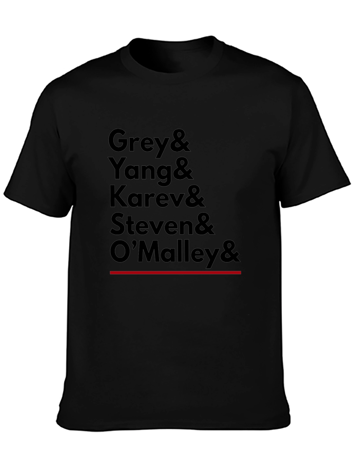 Greys Anatomy Characters T-Shirt