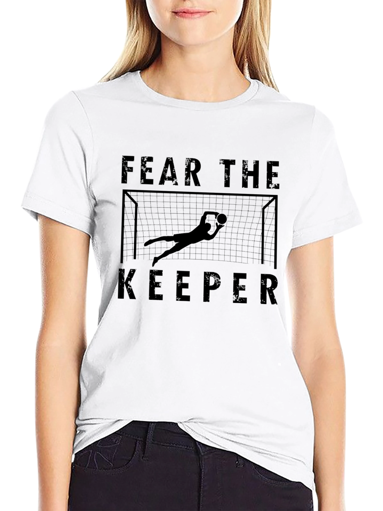 Fear the Keeper Graphic T-Shirt - Soccer Goalie Tee
