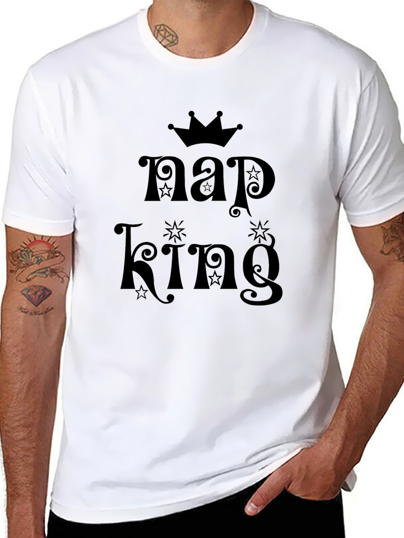 Nap King Graphic T-Shirt - Soft Cotton Tee