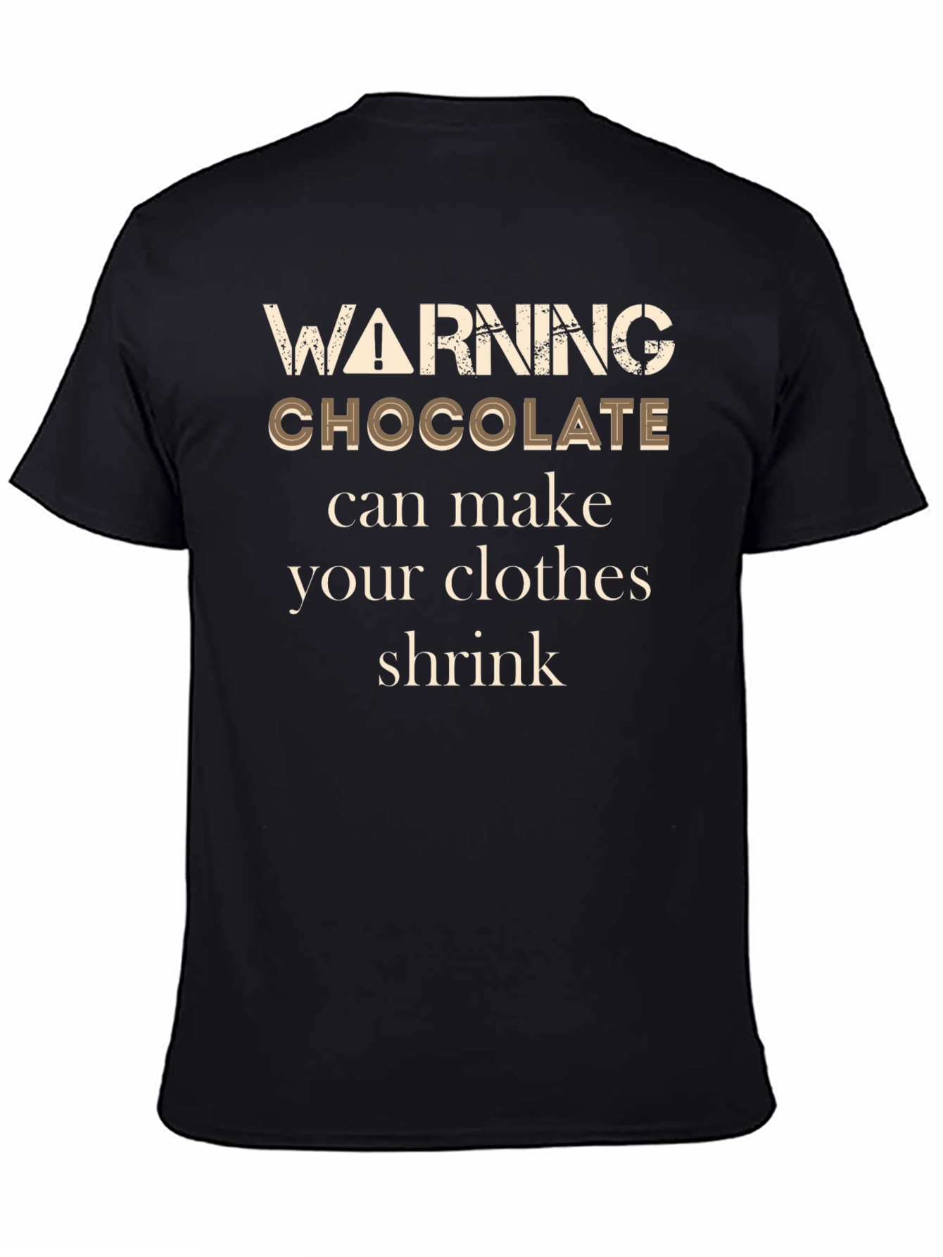 Funny Chocolate Warning T-Shirt